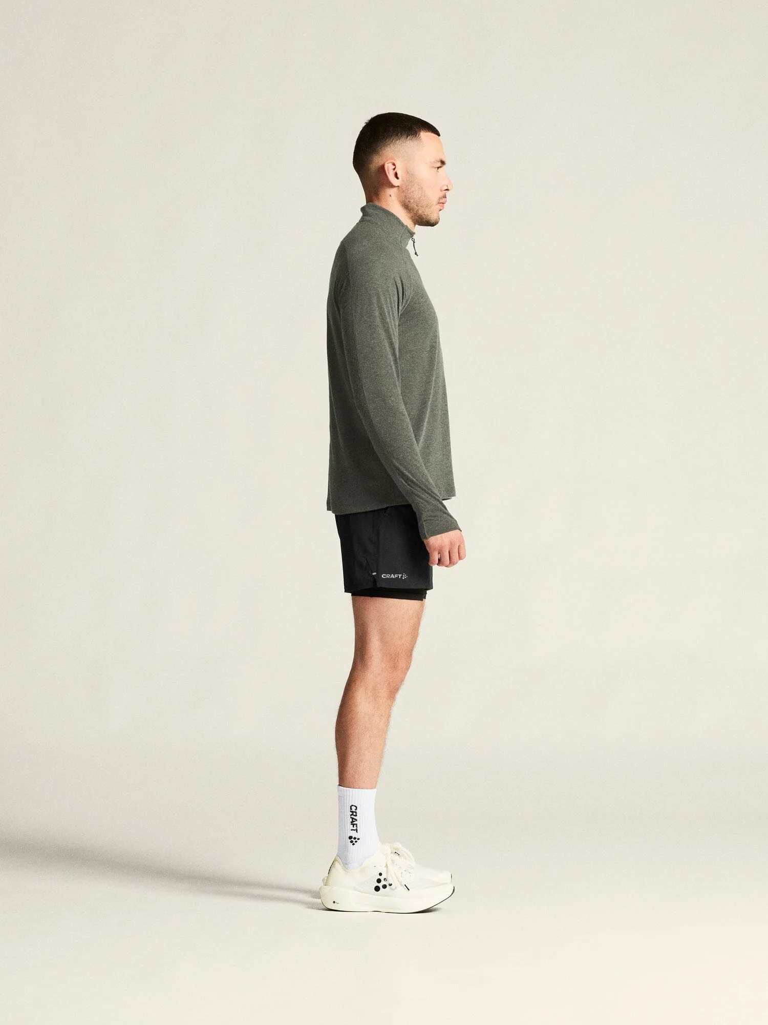 Men's ADV SubZ Wool Longsleeve Tee 3 - Chimera/Melange - Image 6