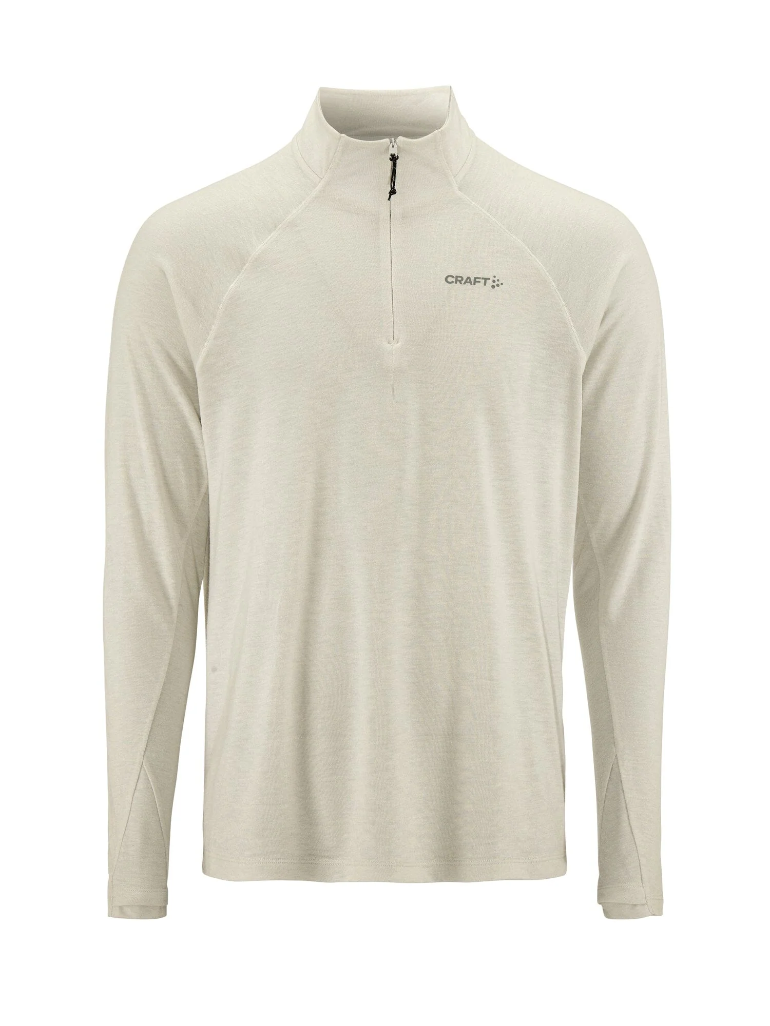 Men's ADV SubZ Wool Longsleeve Tee 3 - Cloud/Melange - Image 8