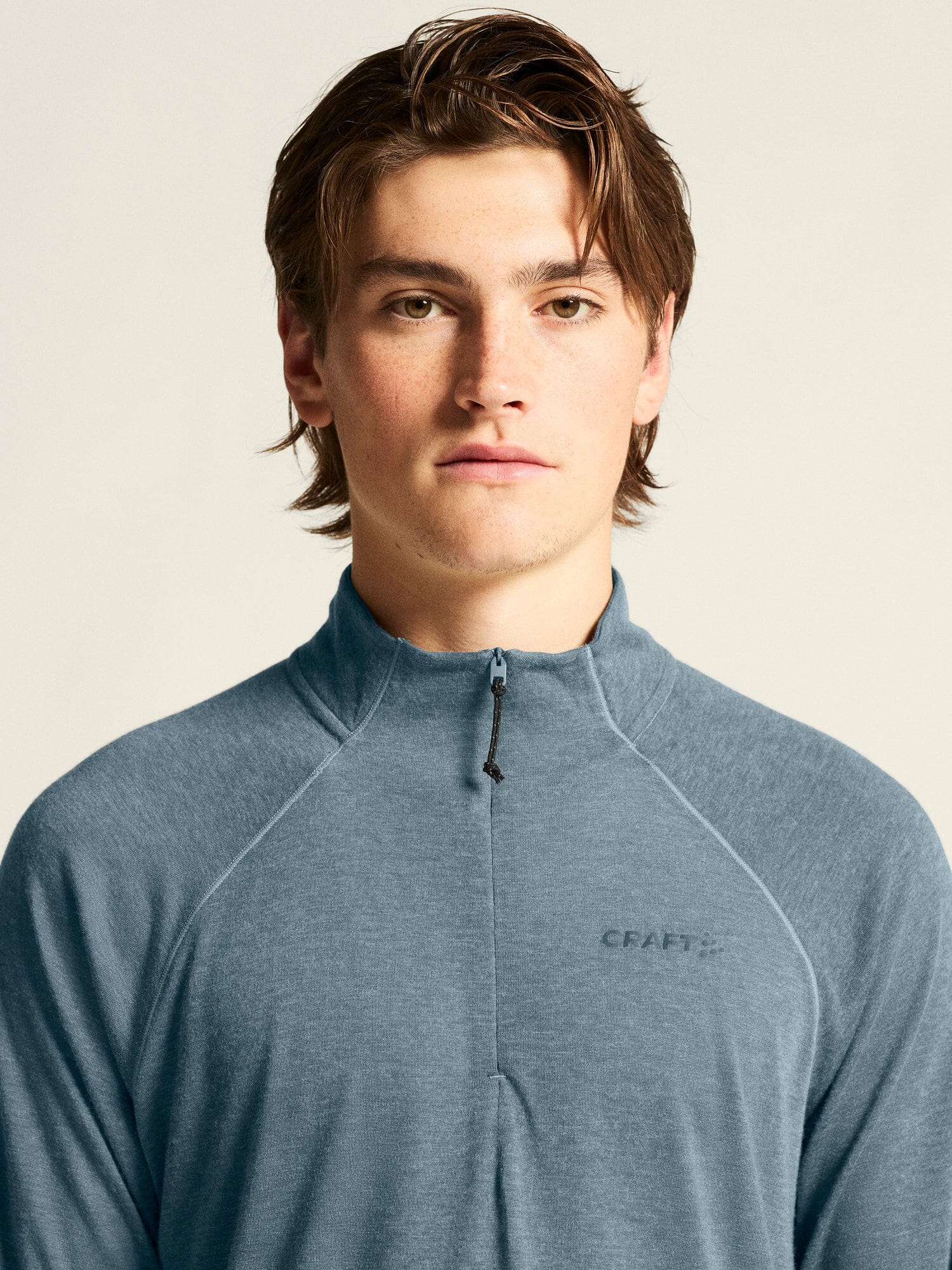 Men's ADV SubZ Wool Longsleeve Tee 3 - Real/Melange - Image 3