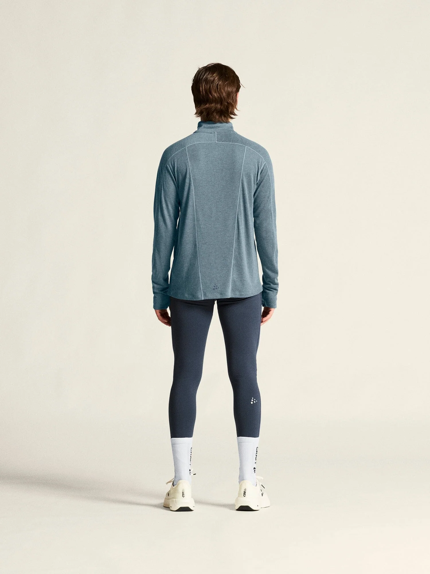 Men's ADV SubZ Wool Longsleeve Tee 3 - Real/Melange - Image 7