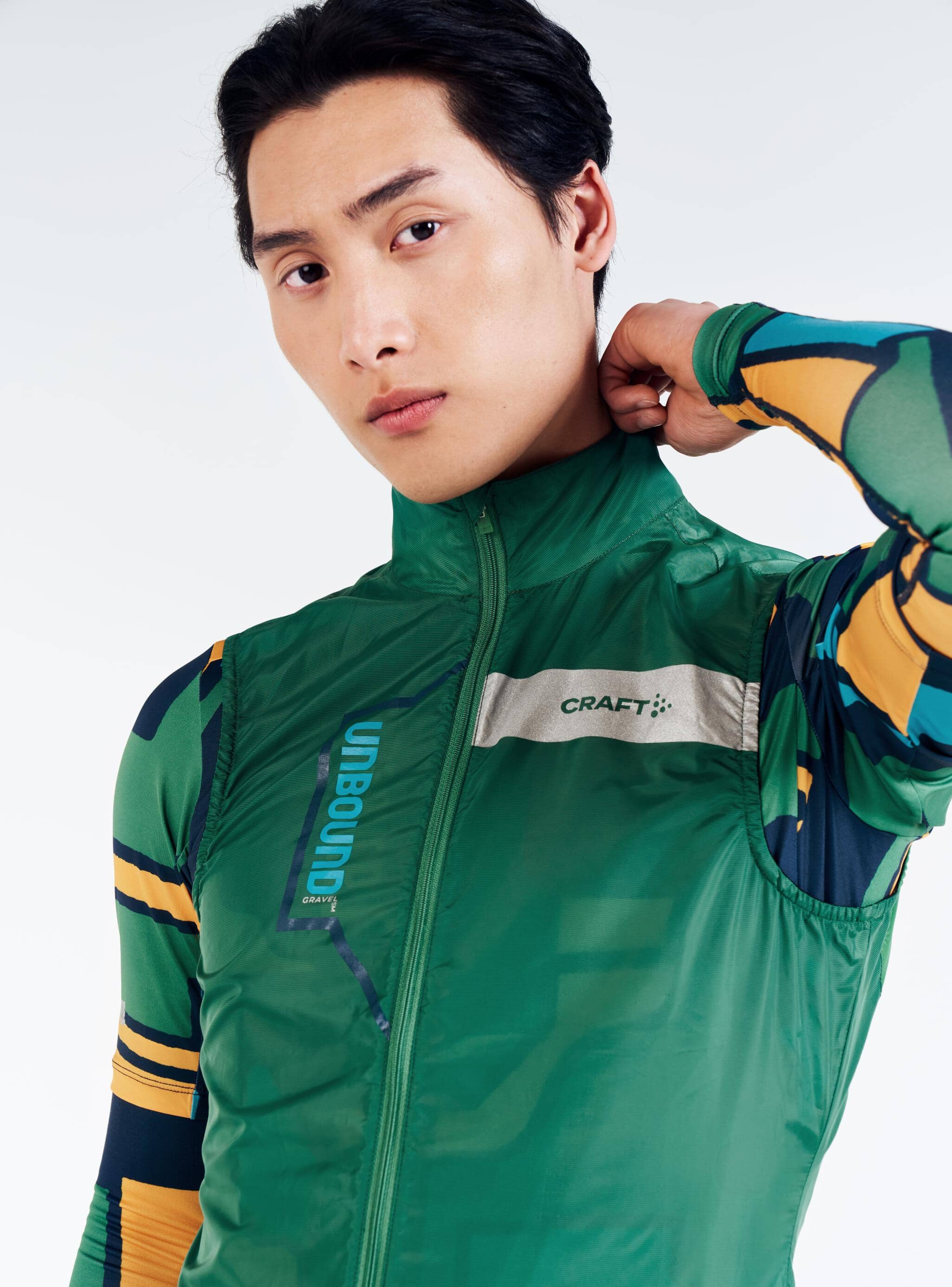 Men's ADV Unbound Cycling Wind Vest - SWALE - Image 6