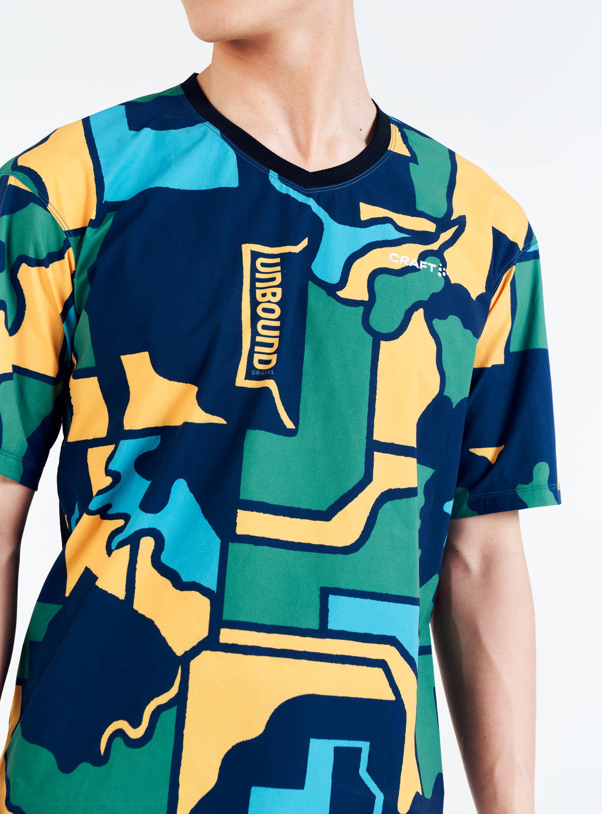 Men's ADV Unbound XT Cycling Jersey - Multi Swale - Image 7