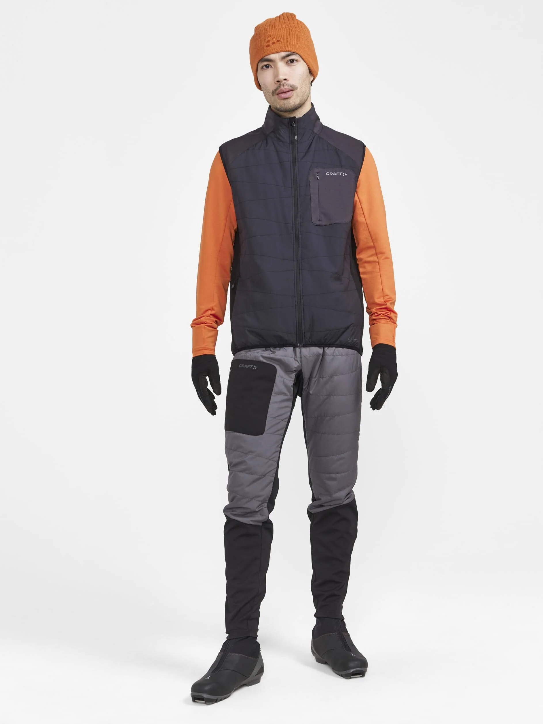 Men's ADV XC Training Insulate Vest - BLACK-SLATE - Image 5
