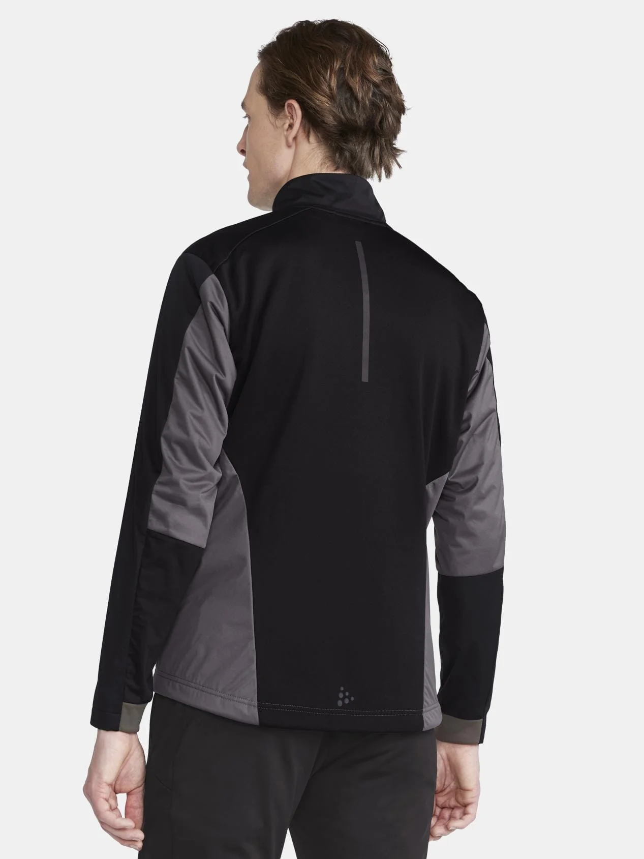 Men's ADV XC Training Jacket 2 - Black/Granite - Image 2