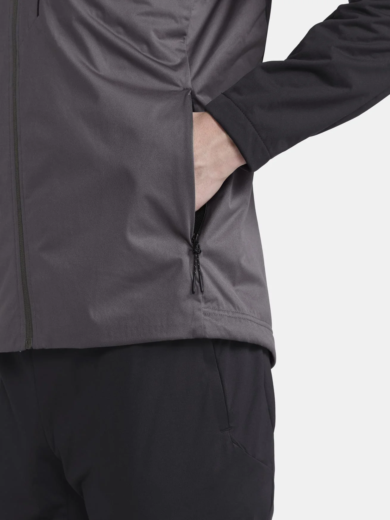 Men's ADV XC Training Jacket 2 - Black/Granite - Image 3