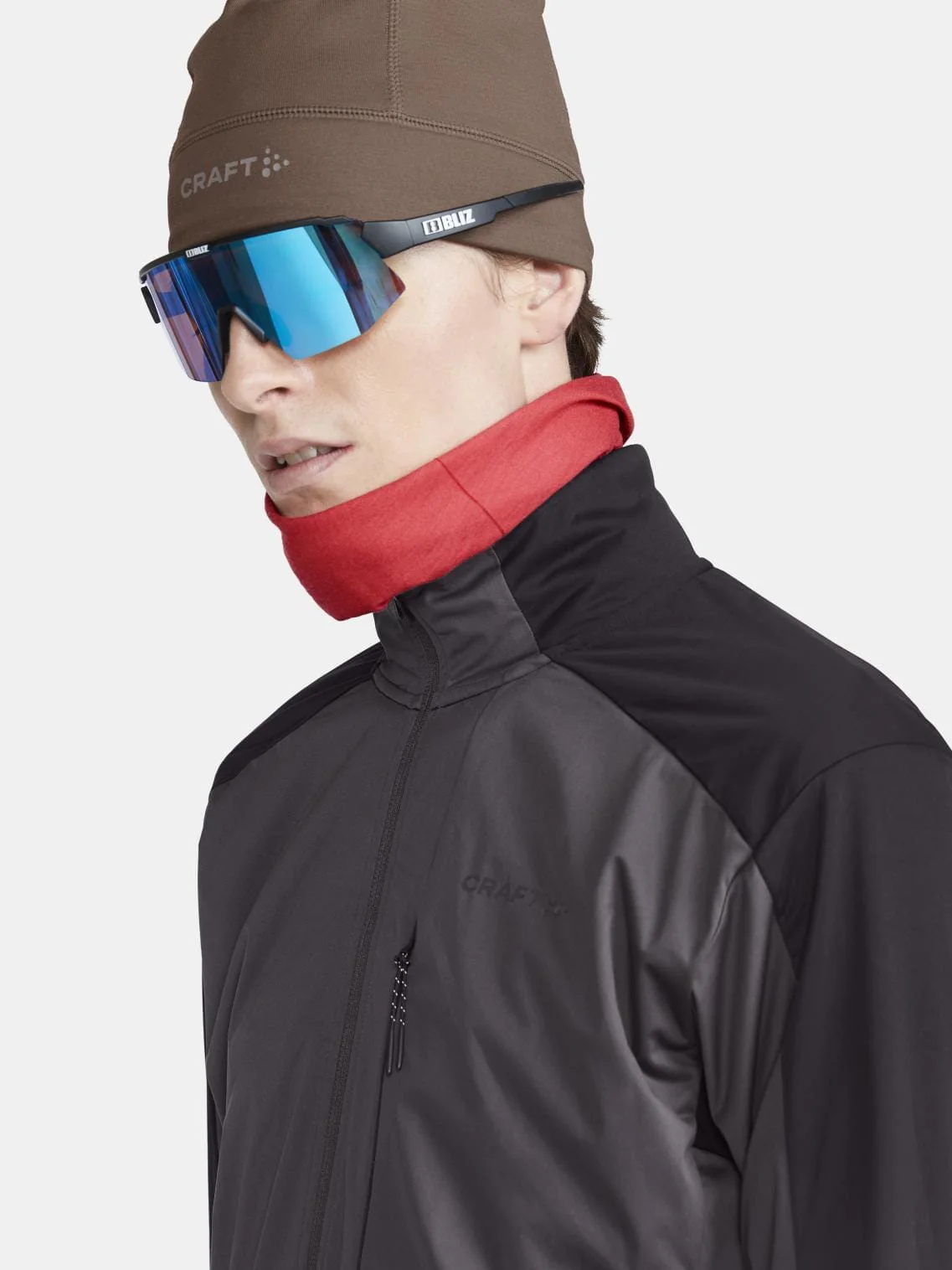 Men's ADV XC Training Jacket 2 - Black/Granite - Image 6