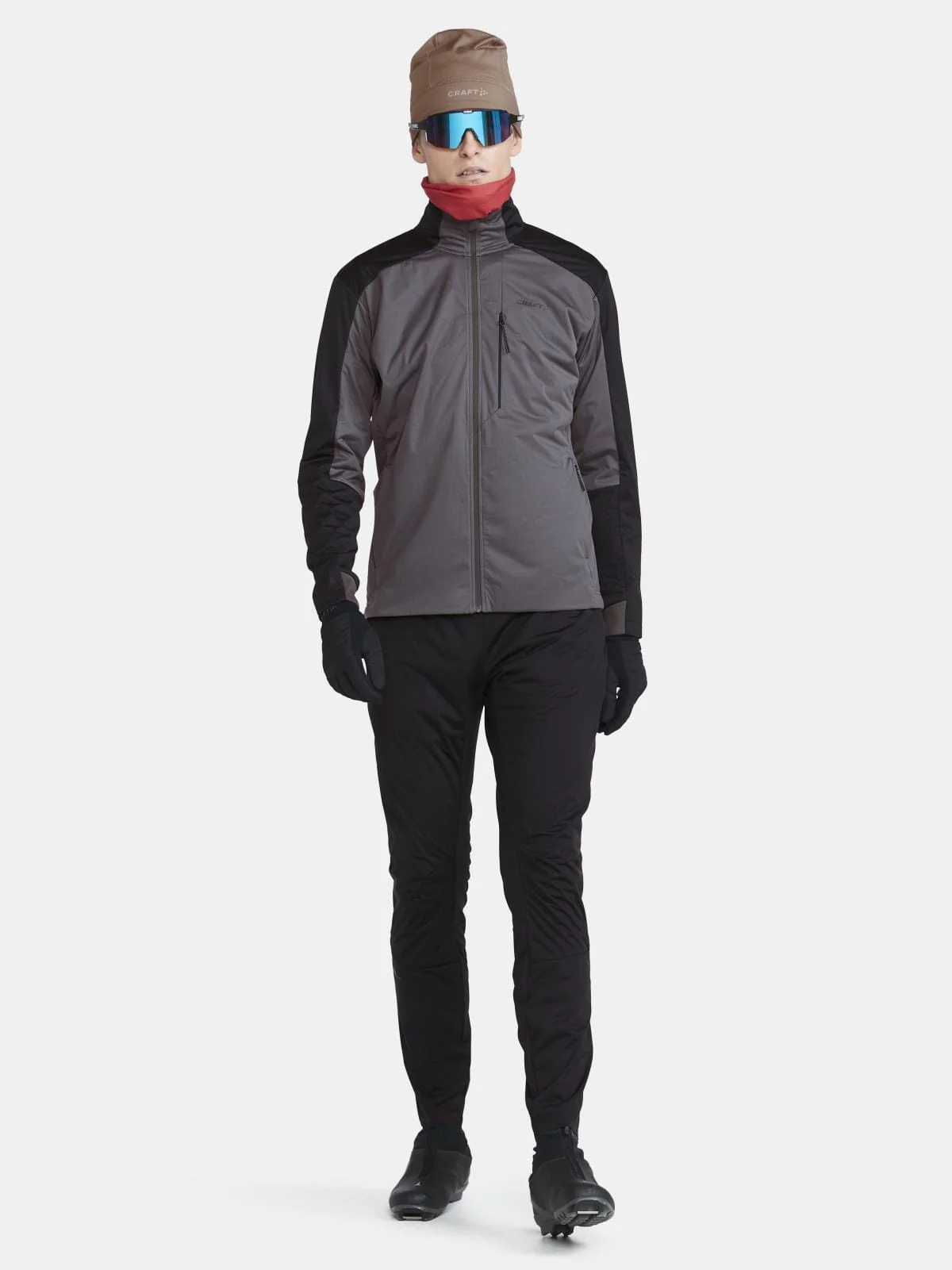 Men's ADV XC Training Jacket 2 - Black/Granite - Image 7