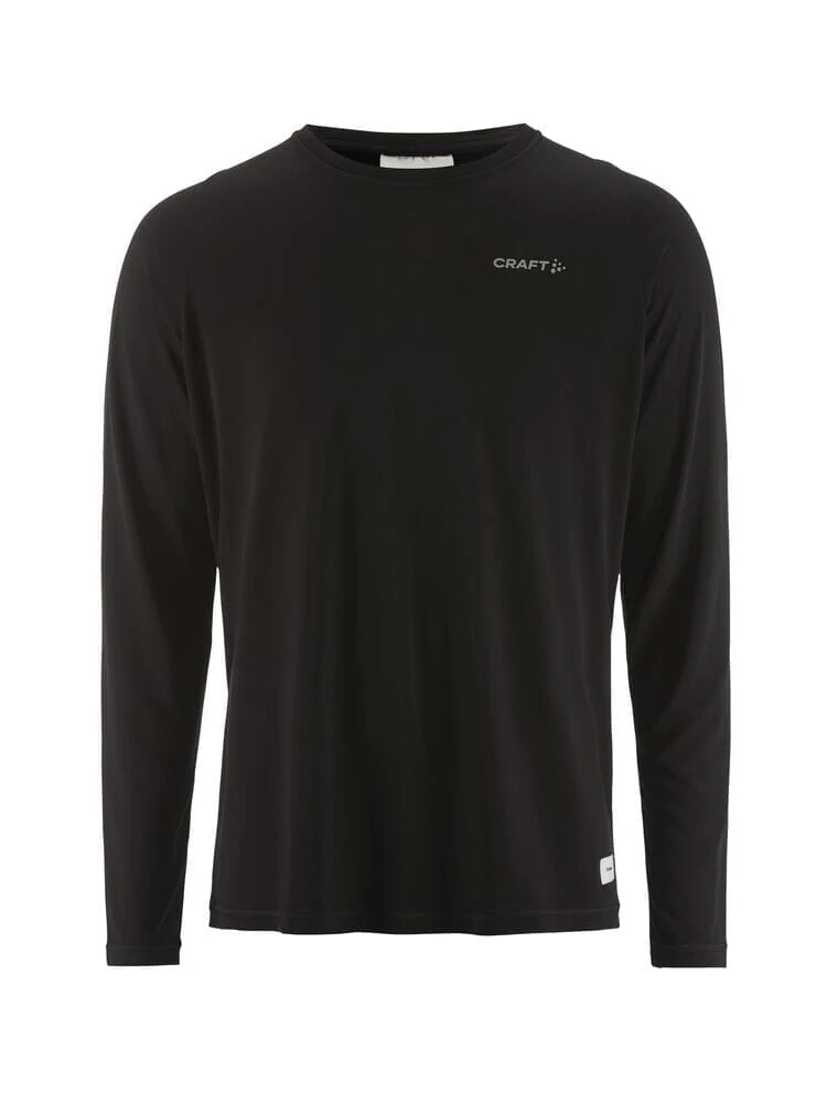 Men's Collective Bi-Blend Longsleeve Tee - Black - Image 7