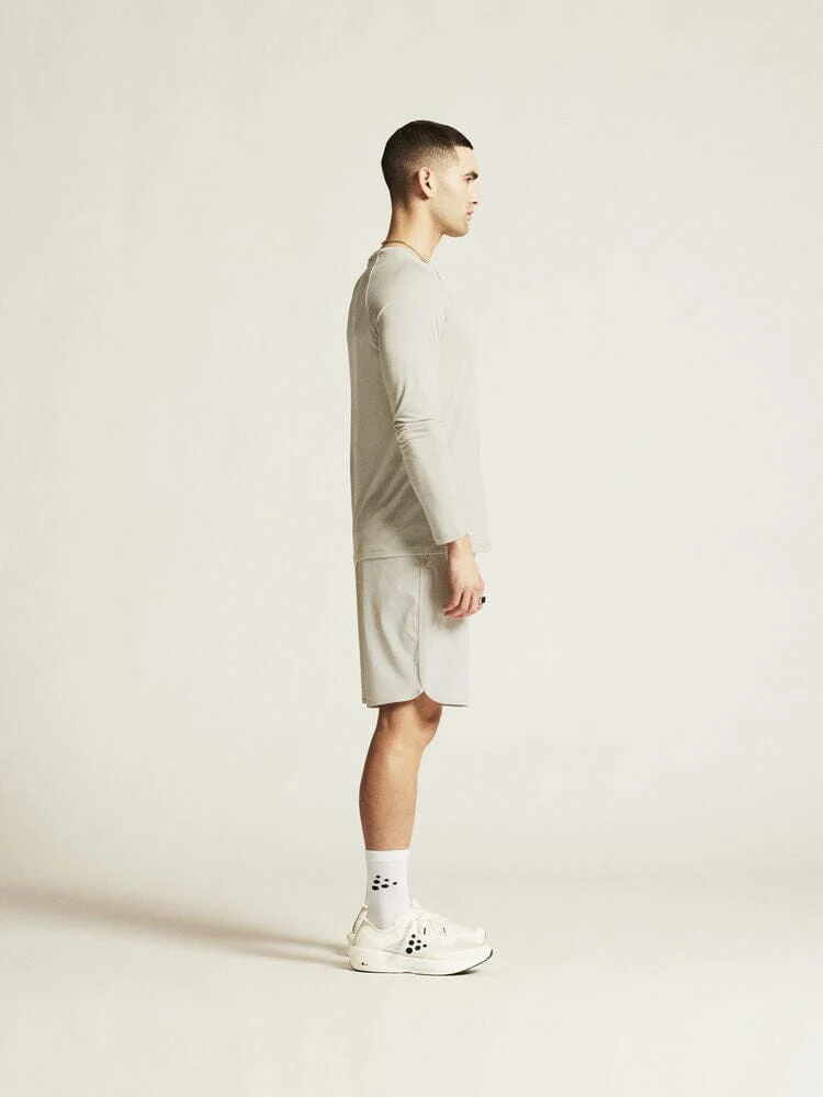 Men's Collective Bi-Blend Longsleeve Tee - Cloud - Image 3