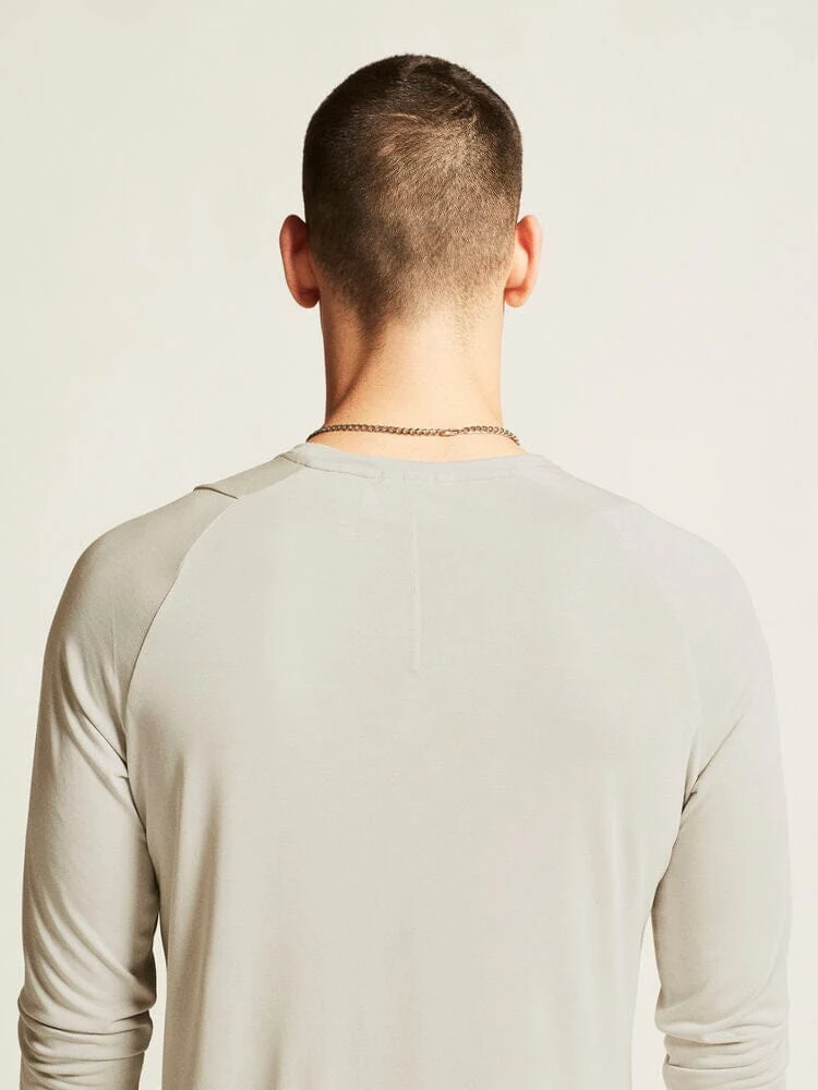 Men's Collective Bi-Blend Longsleeve Tee - Cloud - Image 6