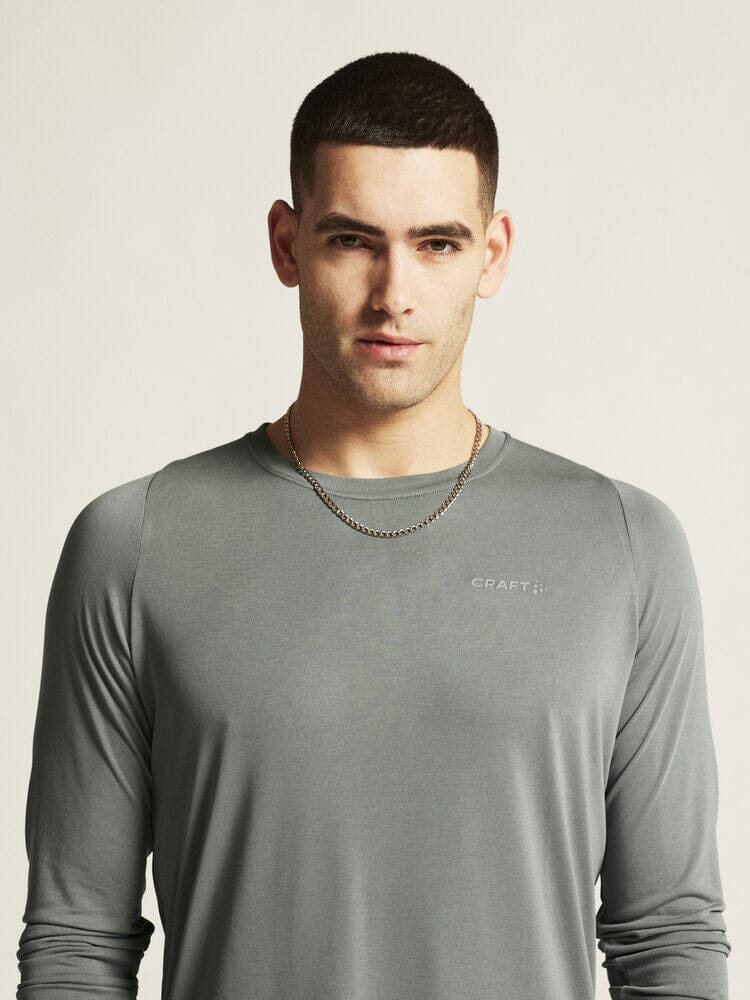 Men's Collective Bi-Blend Longsleeve Tee - Leaf - Image 5
