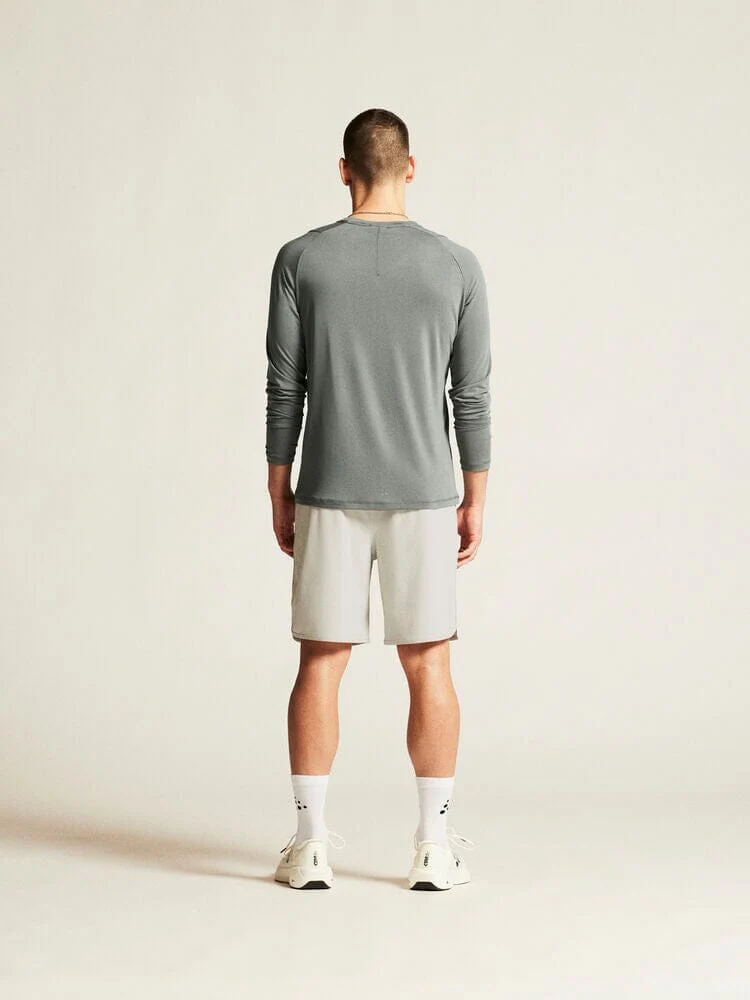 Men's Collective Bi-Blend Longsleeve Tee - Leaf - Image 7