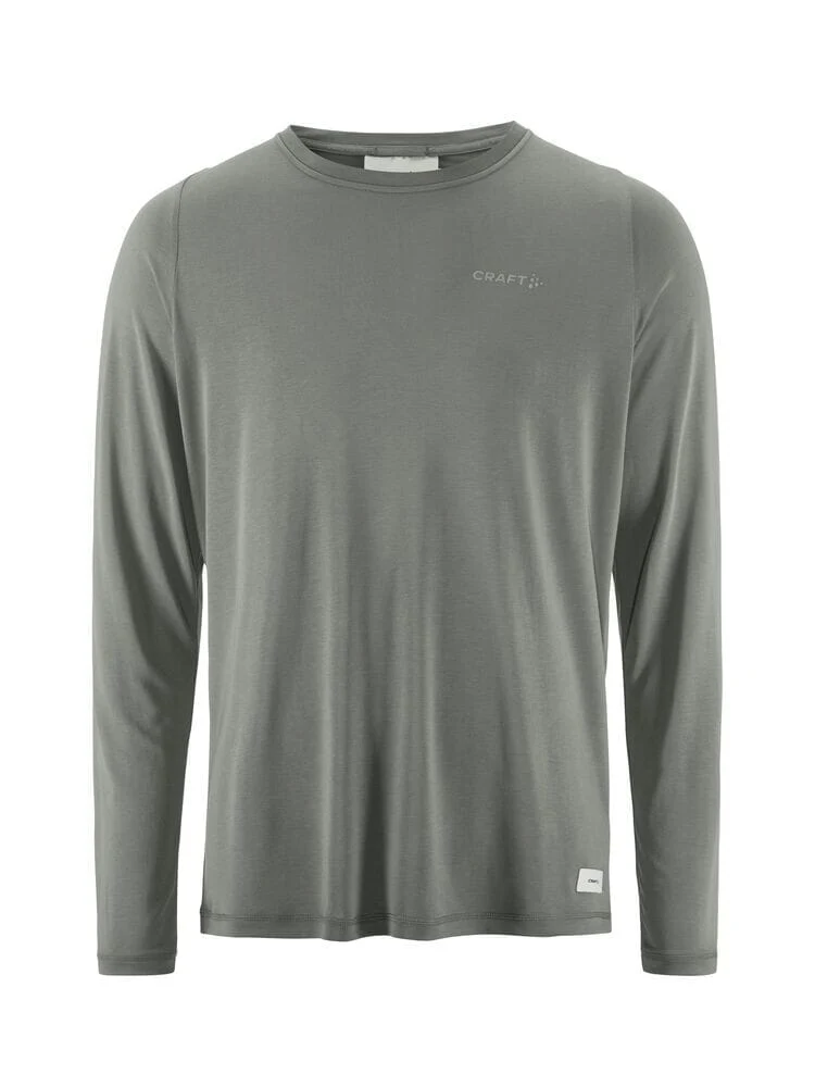 Men's Collective Bi-Blend Longsleeve Tee - Leaf - Image 8