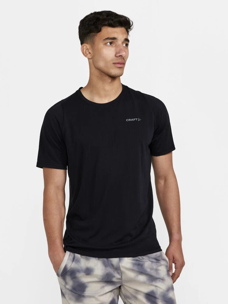 Men's Collective Bi-Blend SS Tee - Black - Image 3