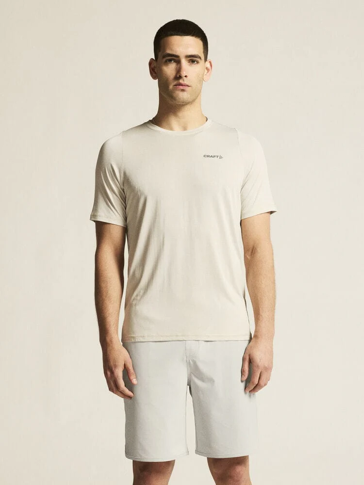 Men's Collective Bi-Blend SS Tee - Plaster - Image 2