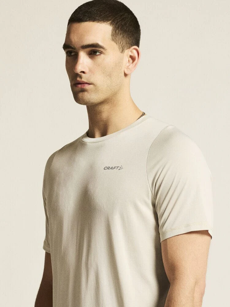 Men's Collective Bi-Blend SS Tee - Plaster - Image 3
