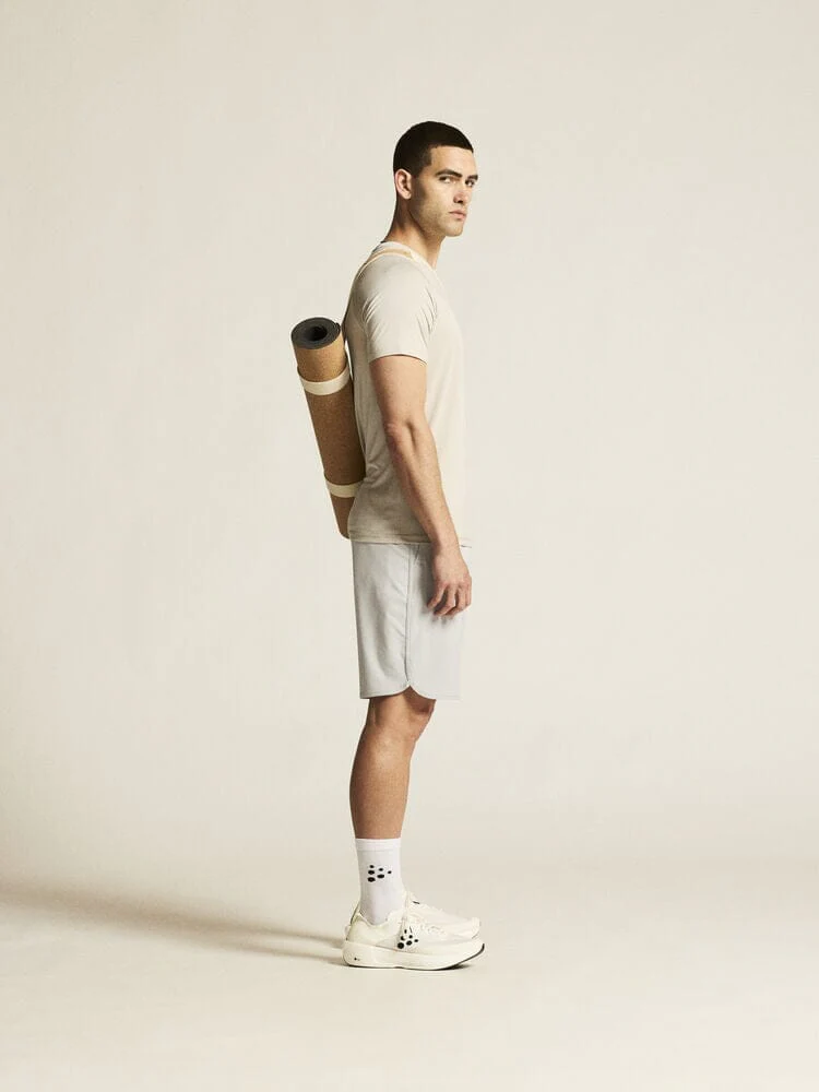 Men's Collective Bi-Blend SS Tee - Plaster - Image 5