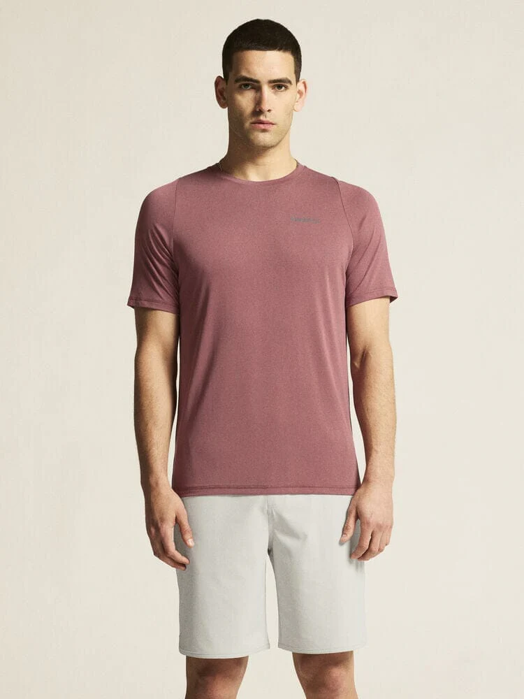 Men's Collective Bi-Blend SS Tee - Rose Brown - Image 2