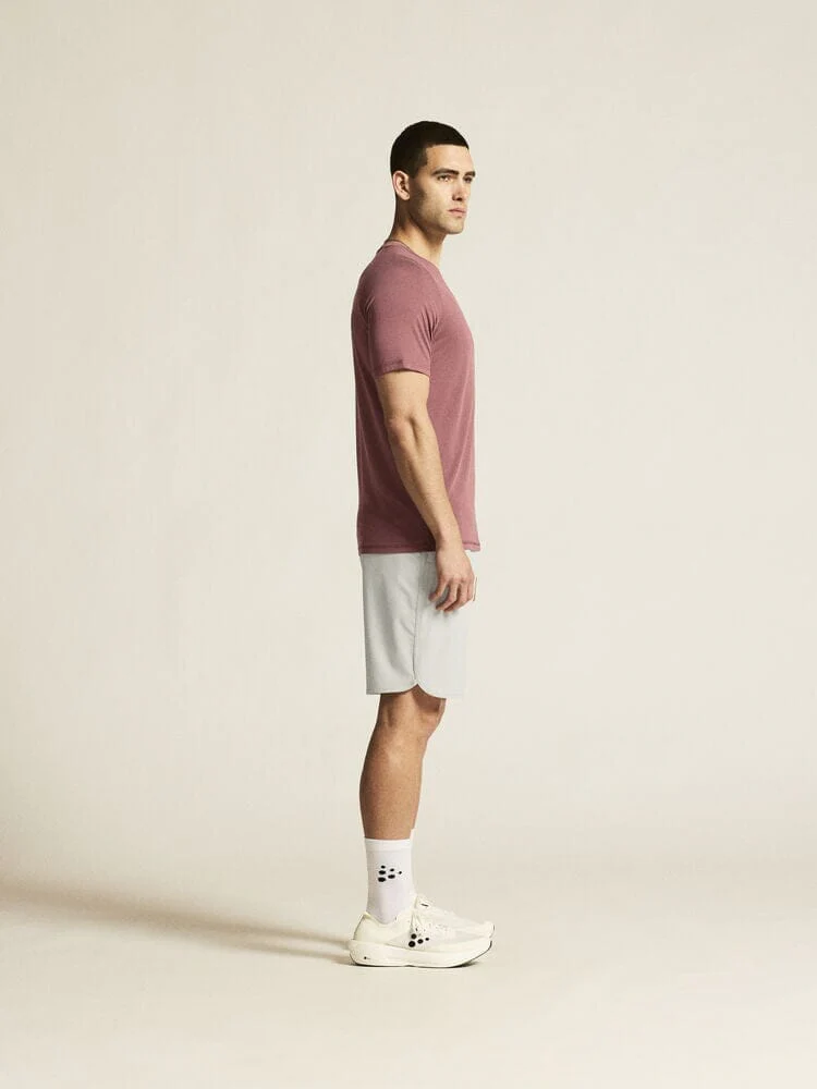 Men's Collective Bi-Blend SS Tee - Rose Brown - Image 5