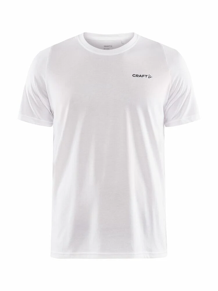 Men's Collective Bi-Blend SS Tee - WHITE - Image 4