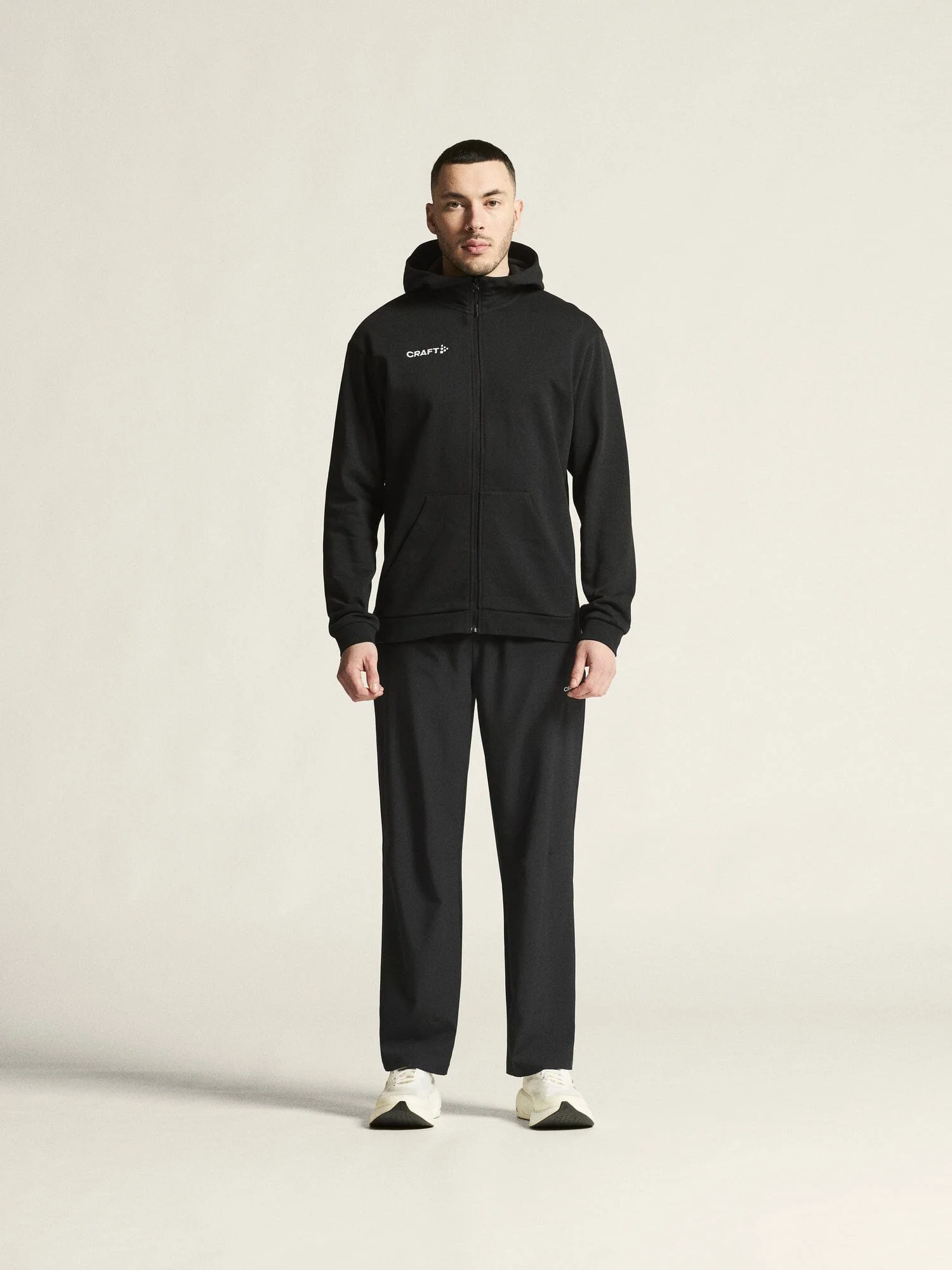 Men's Community 2.0 Logo Full-Zip Hoodie - Black