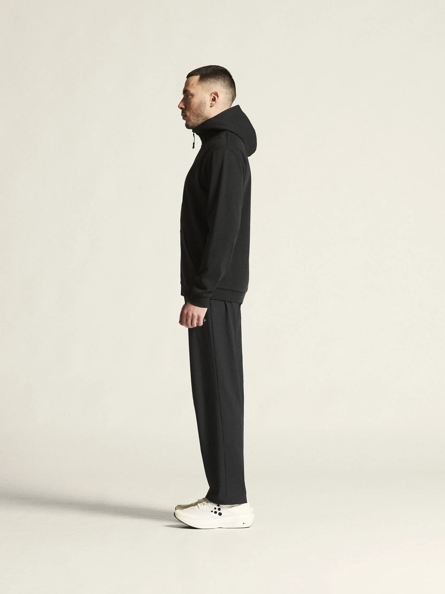 Men's Community 2.0 Logo Full-Zip Hoodie - Black - Image 7