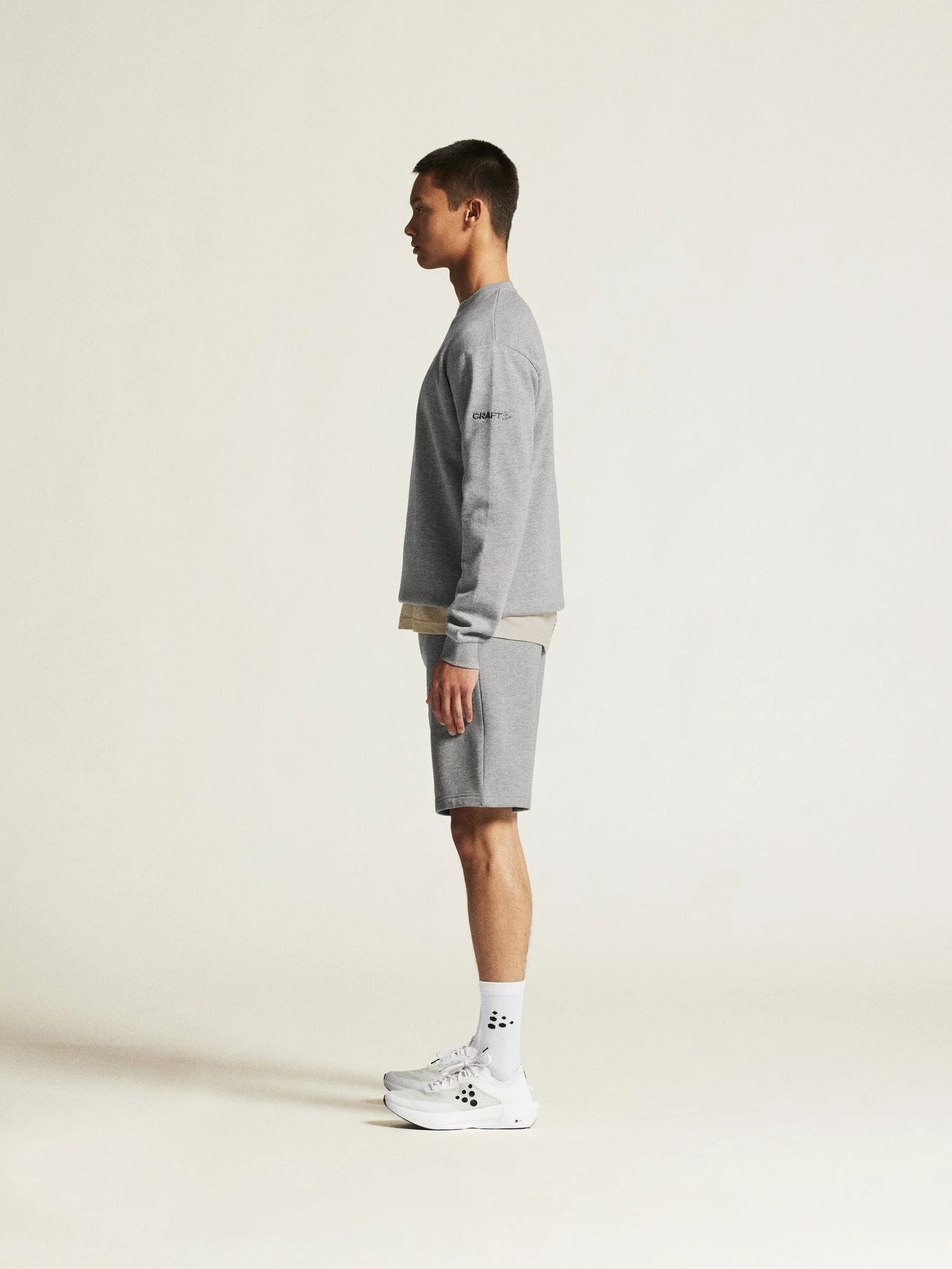 Men's Community 2.0 R Neck - Grey Melange - Image 4