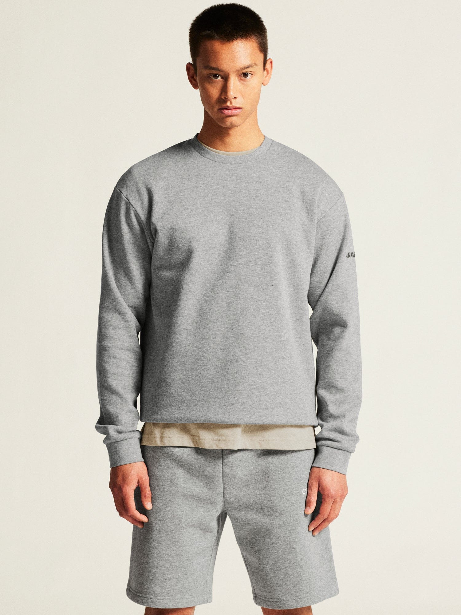 Men's Community 2.0 R Neck - Grey Melange - Image 5
