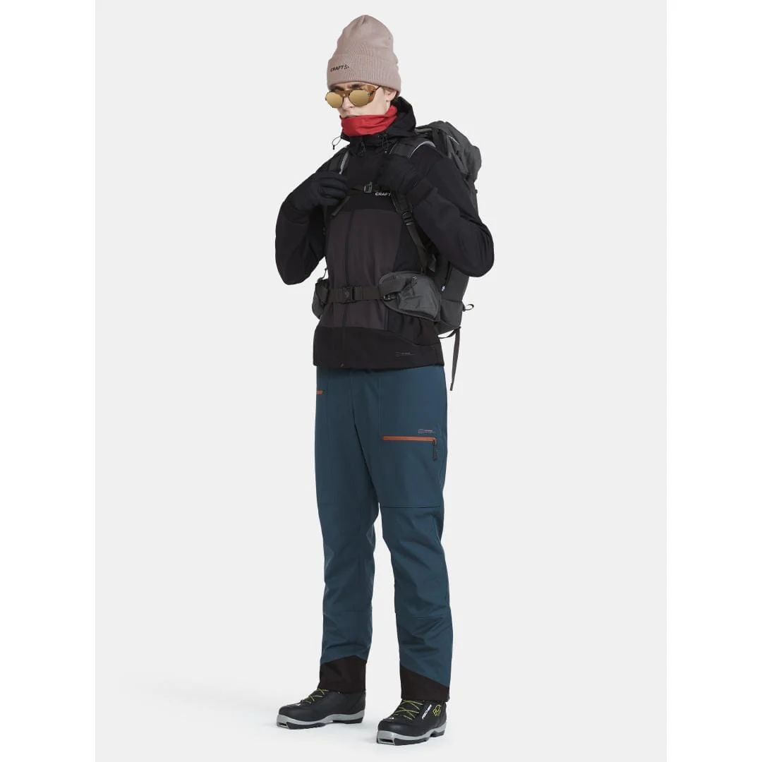 Men's Core Backcountry Hood Jacket - BLACK-SLATE - Image 6