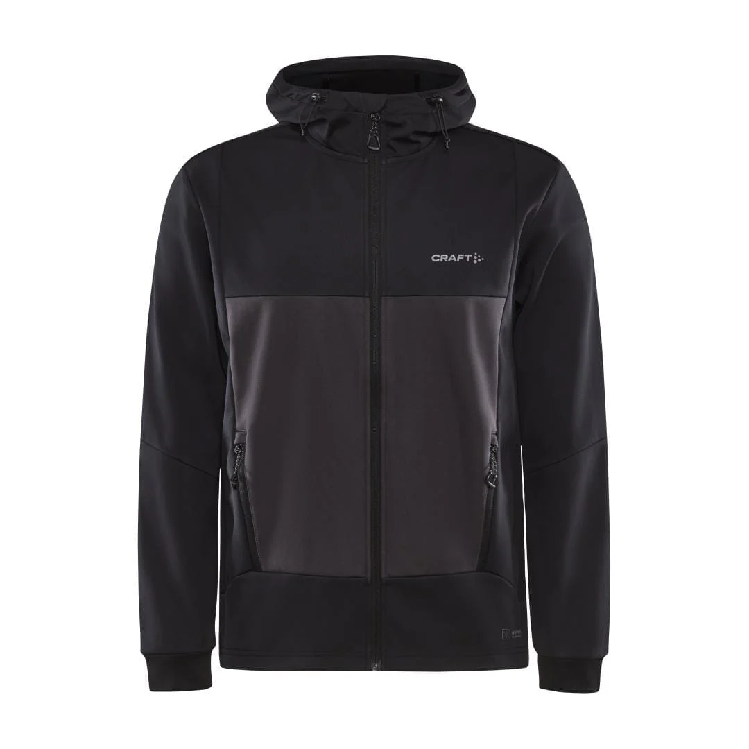 Men's Core Backcountry Hood Jacket - BLACK-SLATE - Image 7