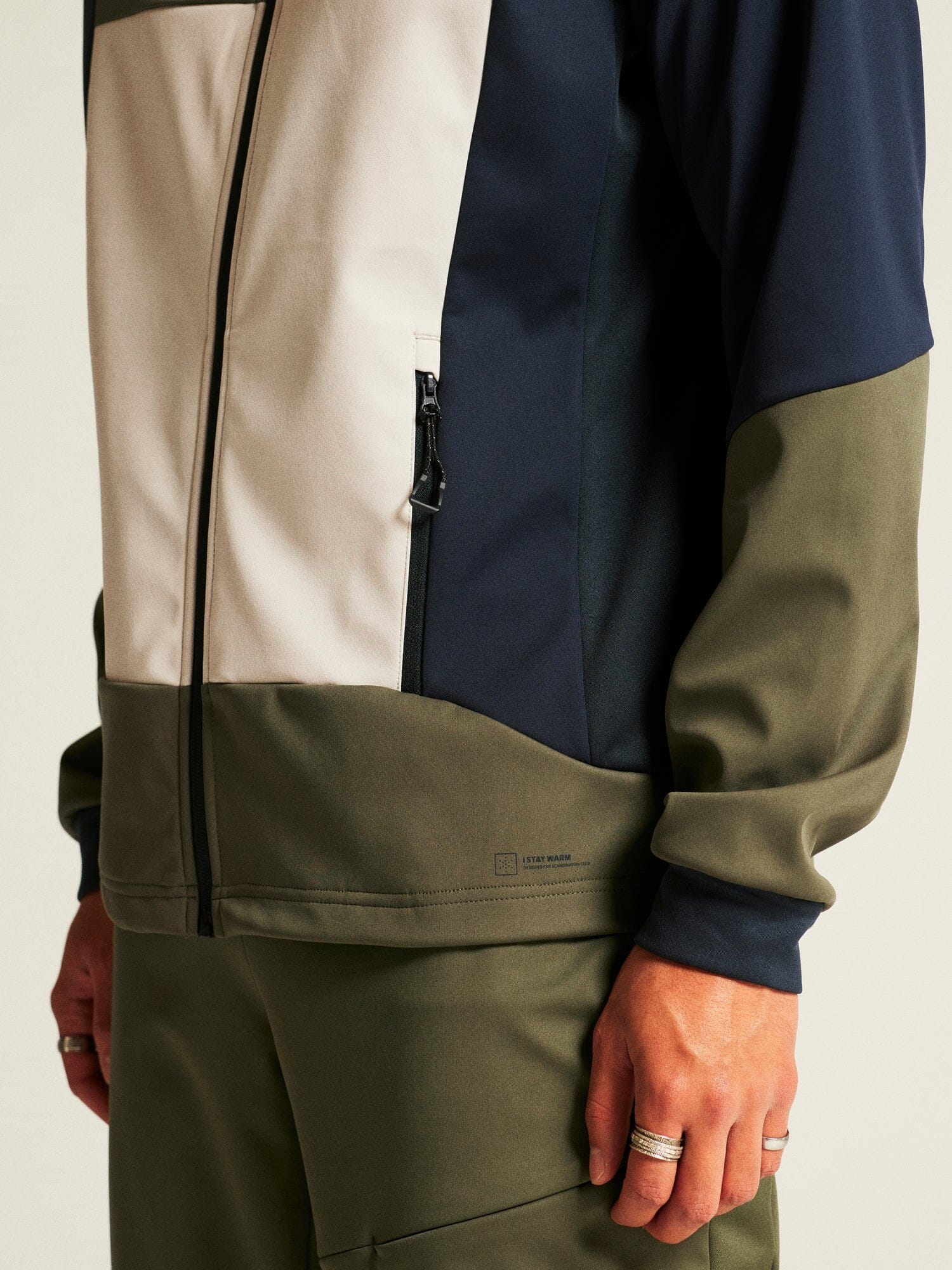 Men's Core Backcountry Hood Jacket - RIFT/BLAZE - Image 4