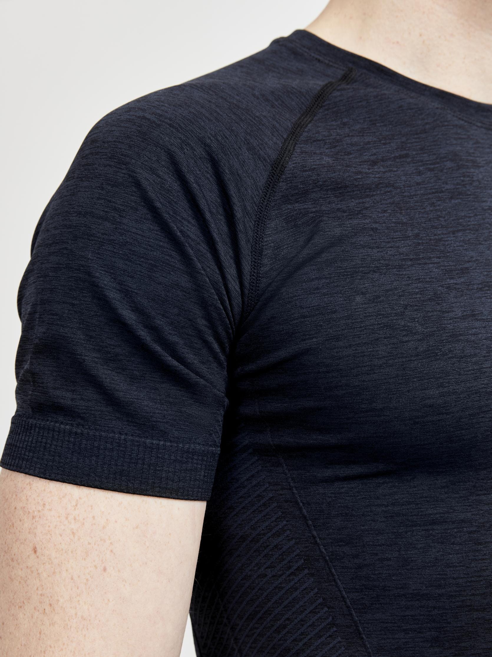 Men's Core Dry Active Comfort Ss - Black - Image 3