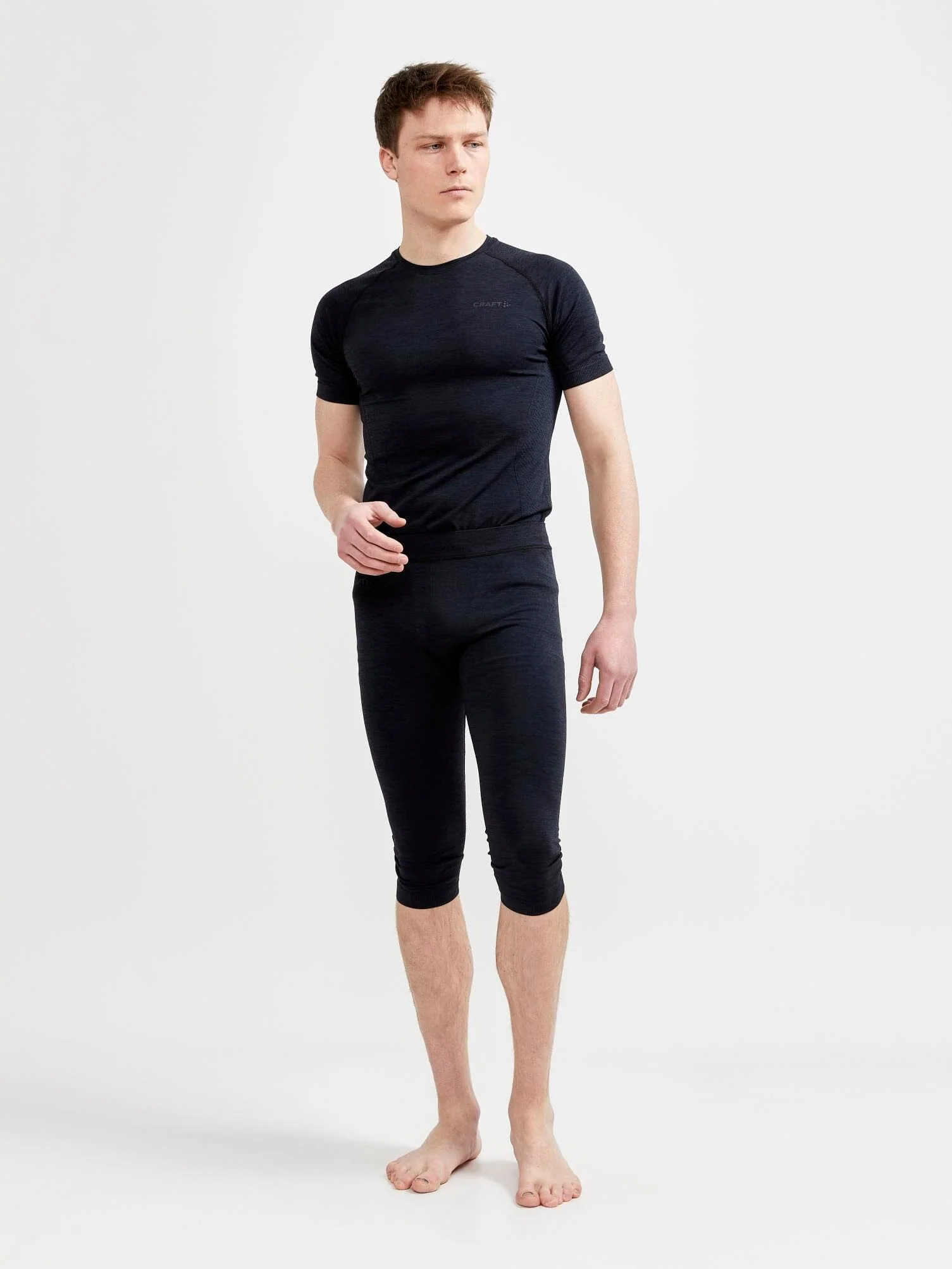 Men's Core Dry Active Comfort Ss - Black - Image 6