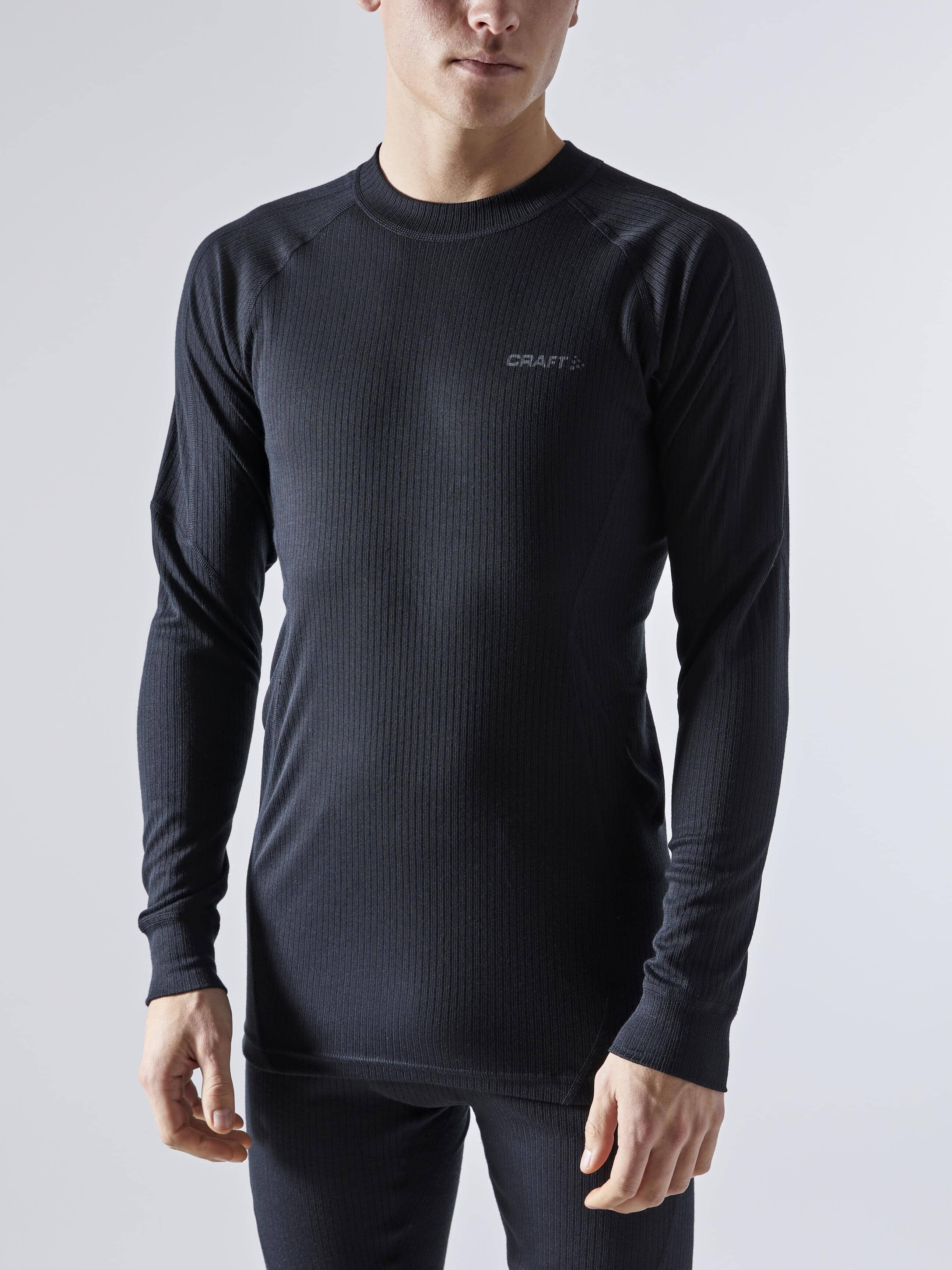 Men's Core Dry Baselayer Set - Black - Image 5