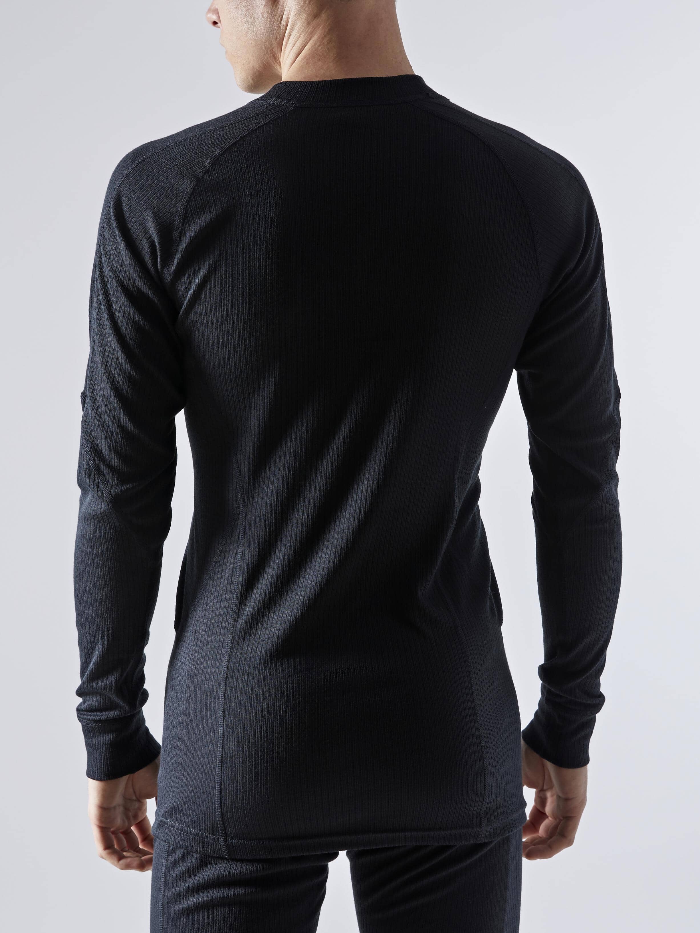 Men's Core Dry Baselayer Set - Black - Image 6