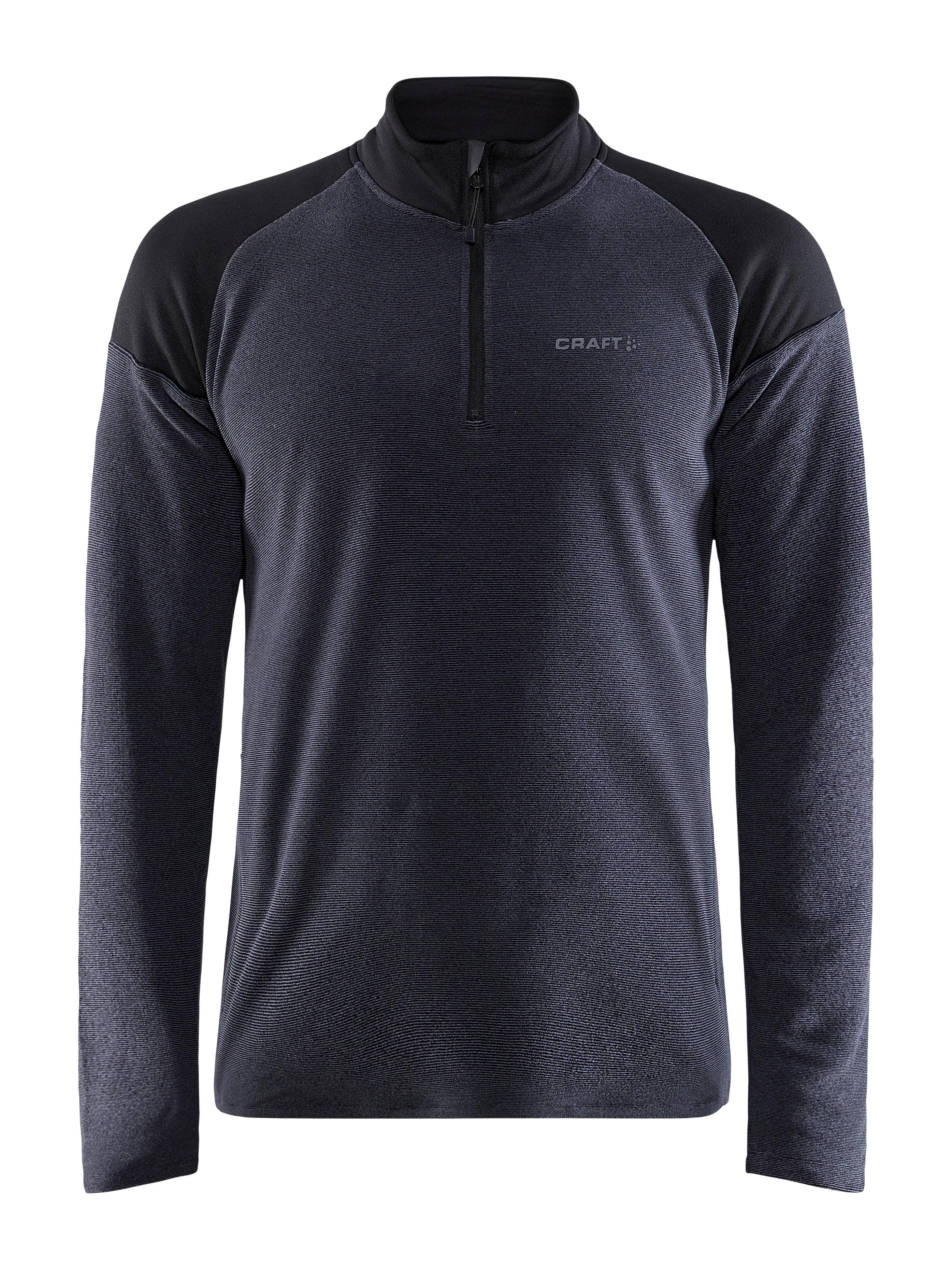Men's Core Edge Thermal Midlayer - BLACK/ASPHALT - Image 7