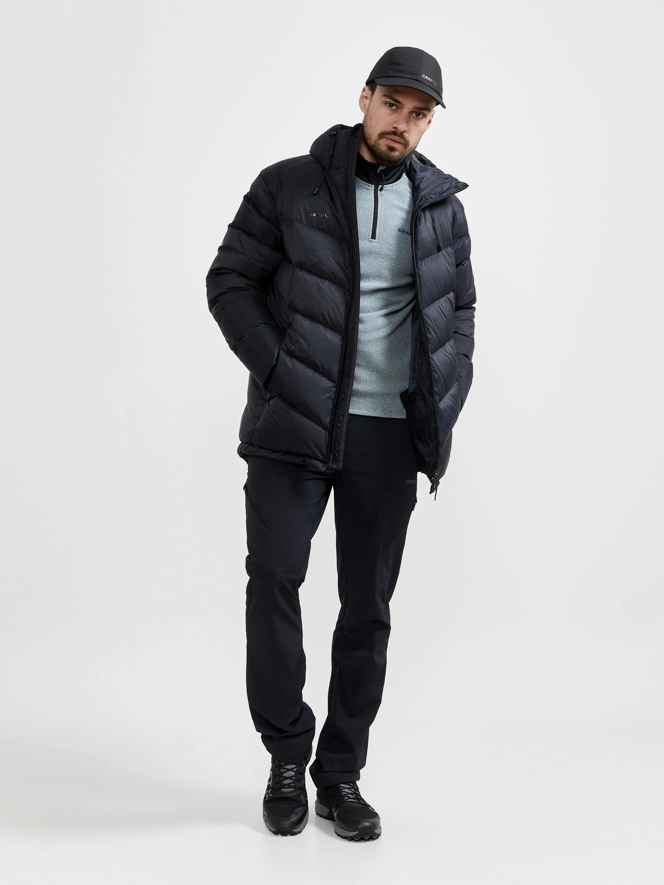 Men's Core Edge Thermal Midlayer - TROOPER-BLACK - Image 6