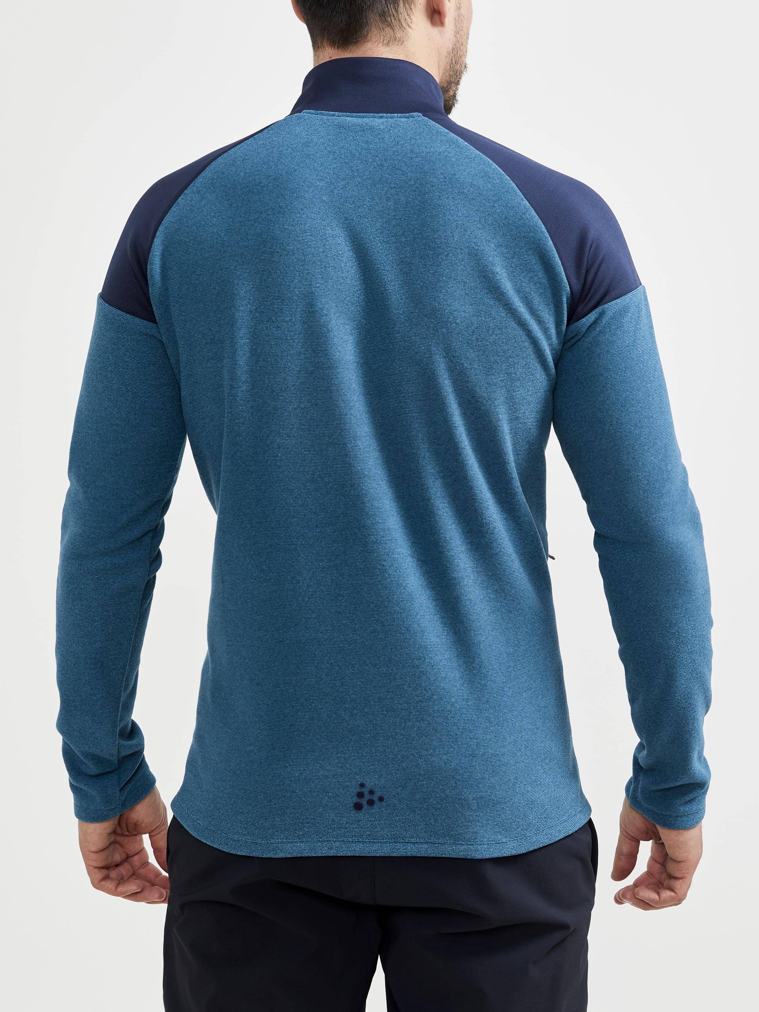 Men's Core Edge Thermal Midlayer - UNIVERSE/BLAZE - Image 2
