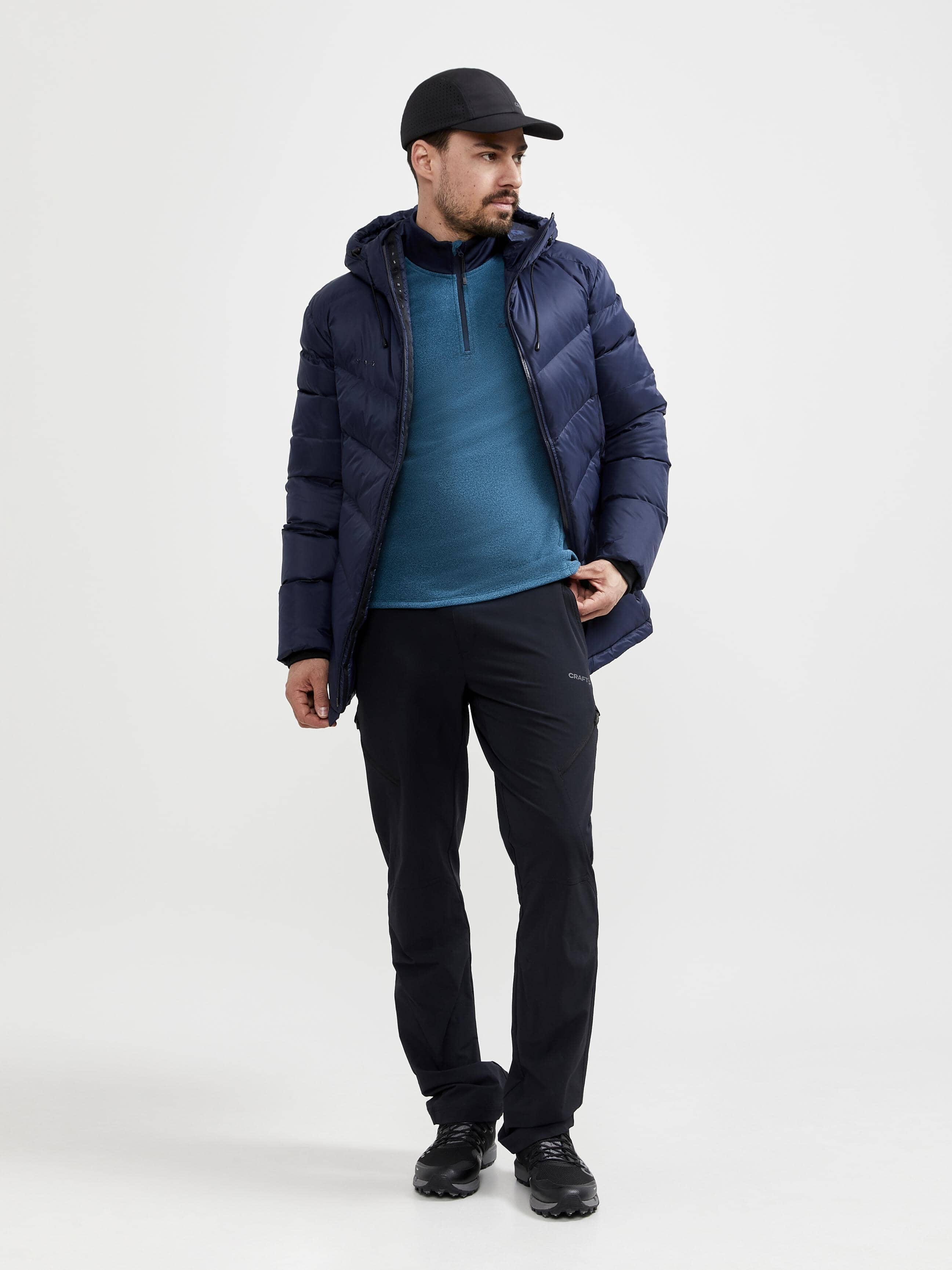 Men's Core Edge Thermal Midlayer - UNIVERSE/BLAZE - Image 6