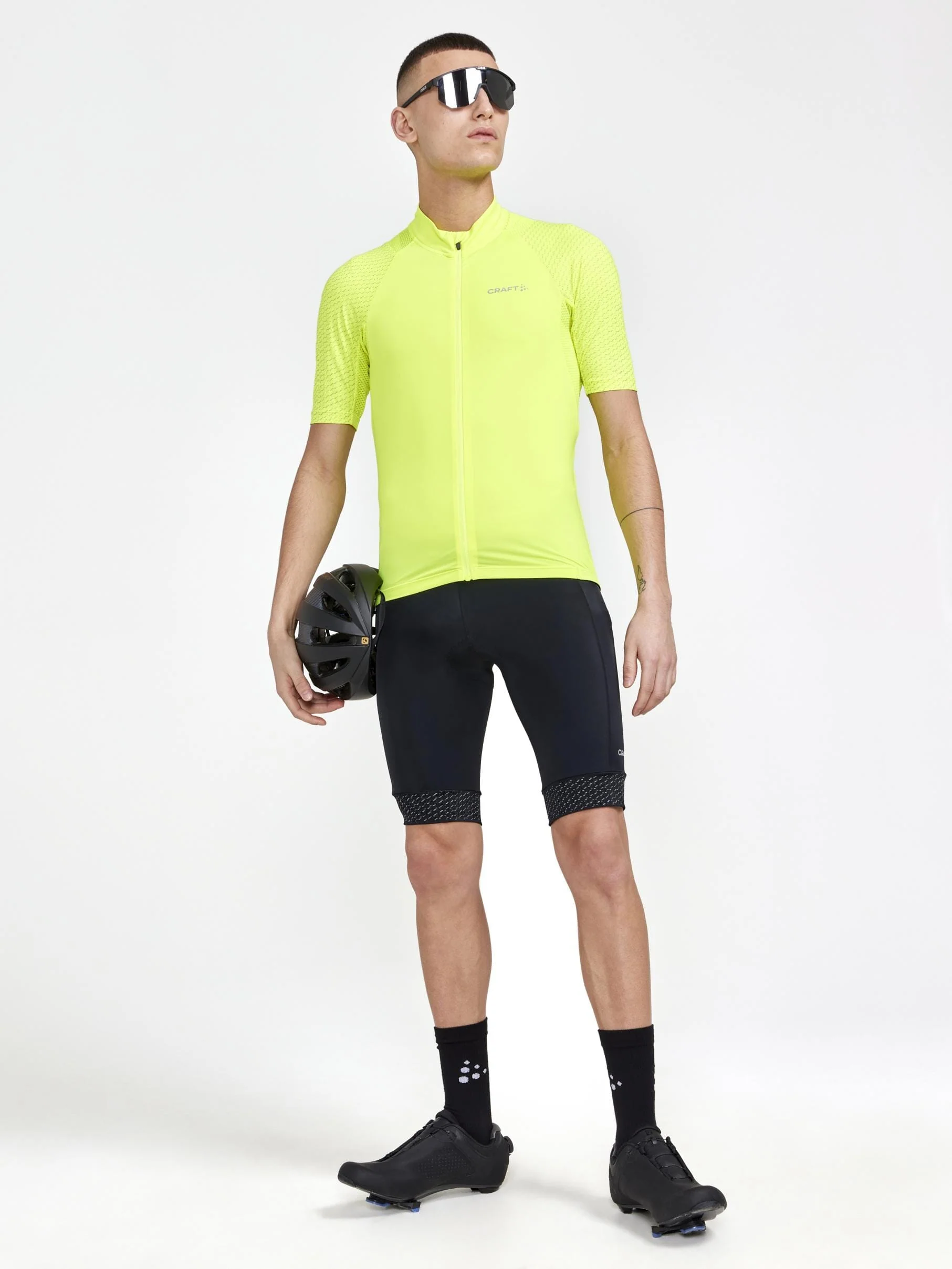 Men's Core Endur Lumen Bike Shorts - Black - Image 5