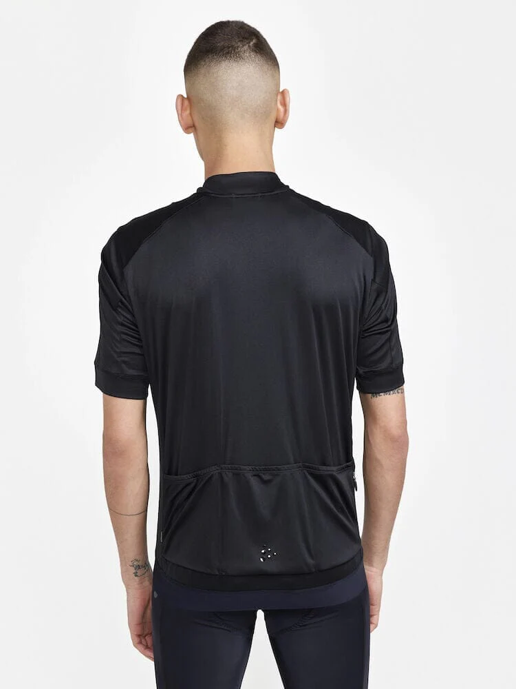 Men's Core Essence Cycling Jersey - Black - Image 2
