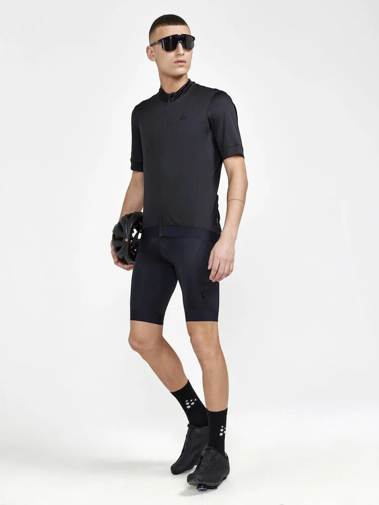 Men's Core Essence Cycling Jersey - Black - Image 4