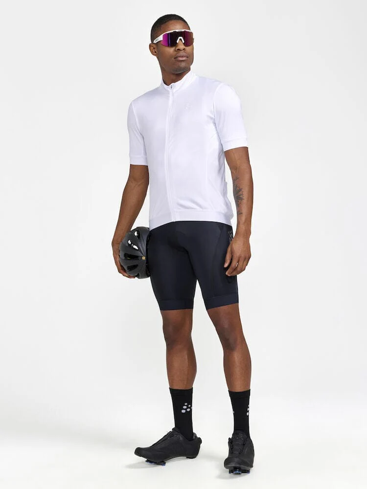 Men's Core Essence Cycling Jersey - White - Image 4