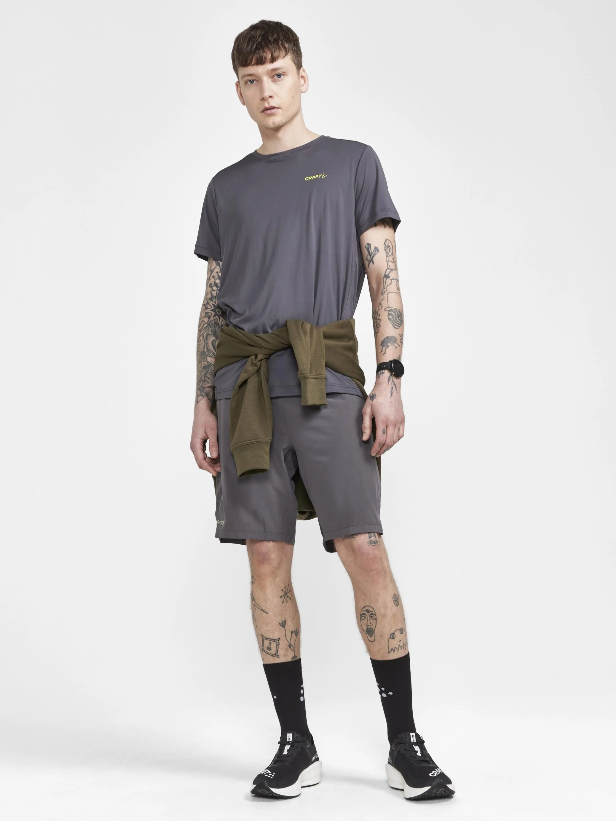 Men's Core Essence Short Sleeve Tee - GRANITE - Image 4