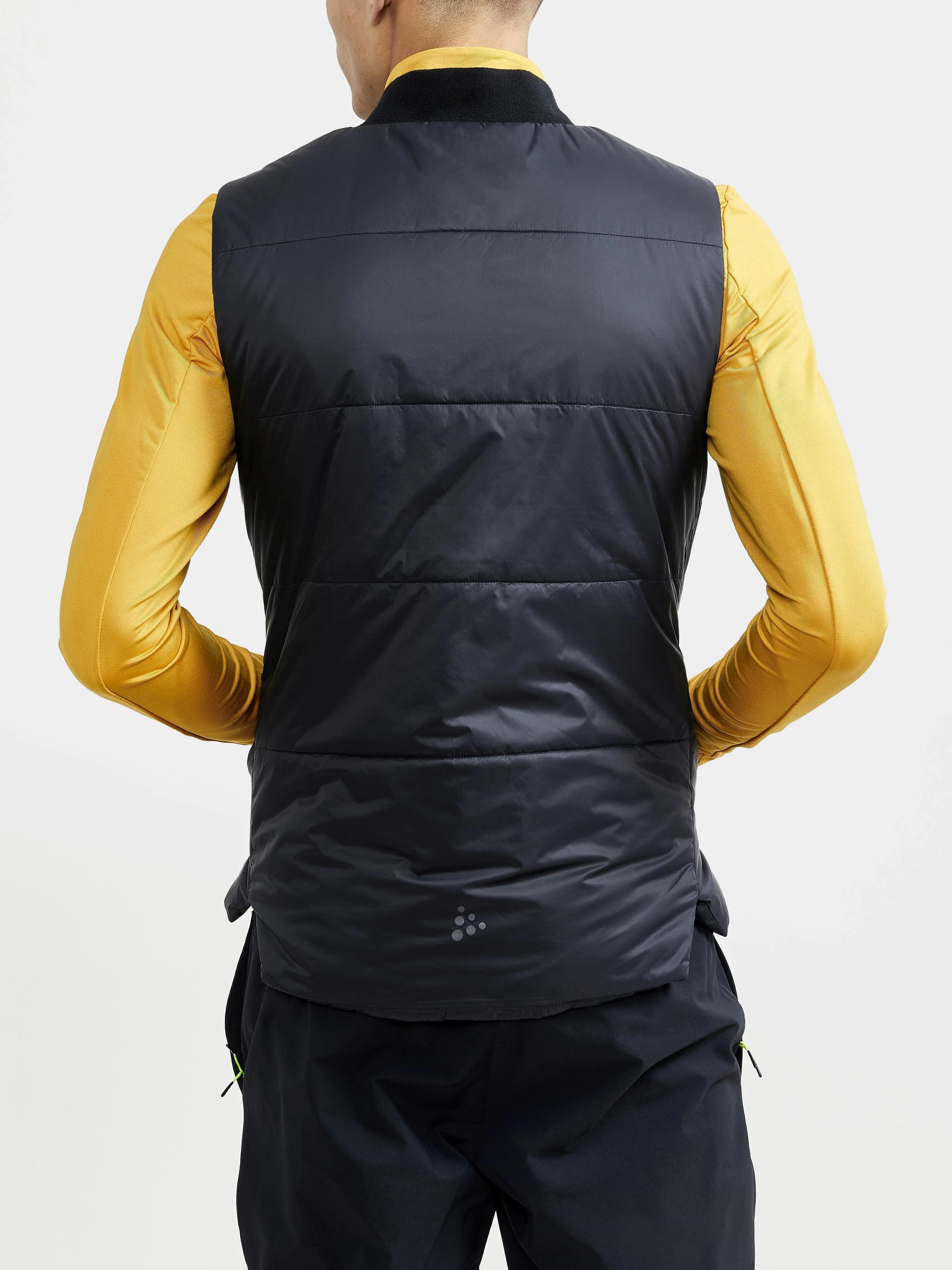 Men's Core Light Padded Vest - Black - Image 2