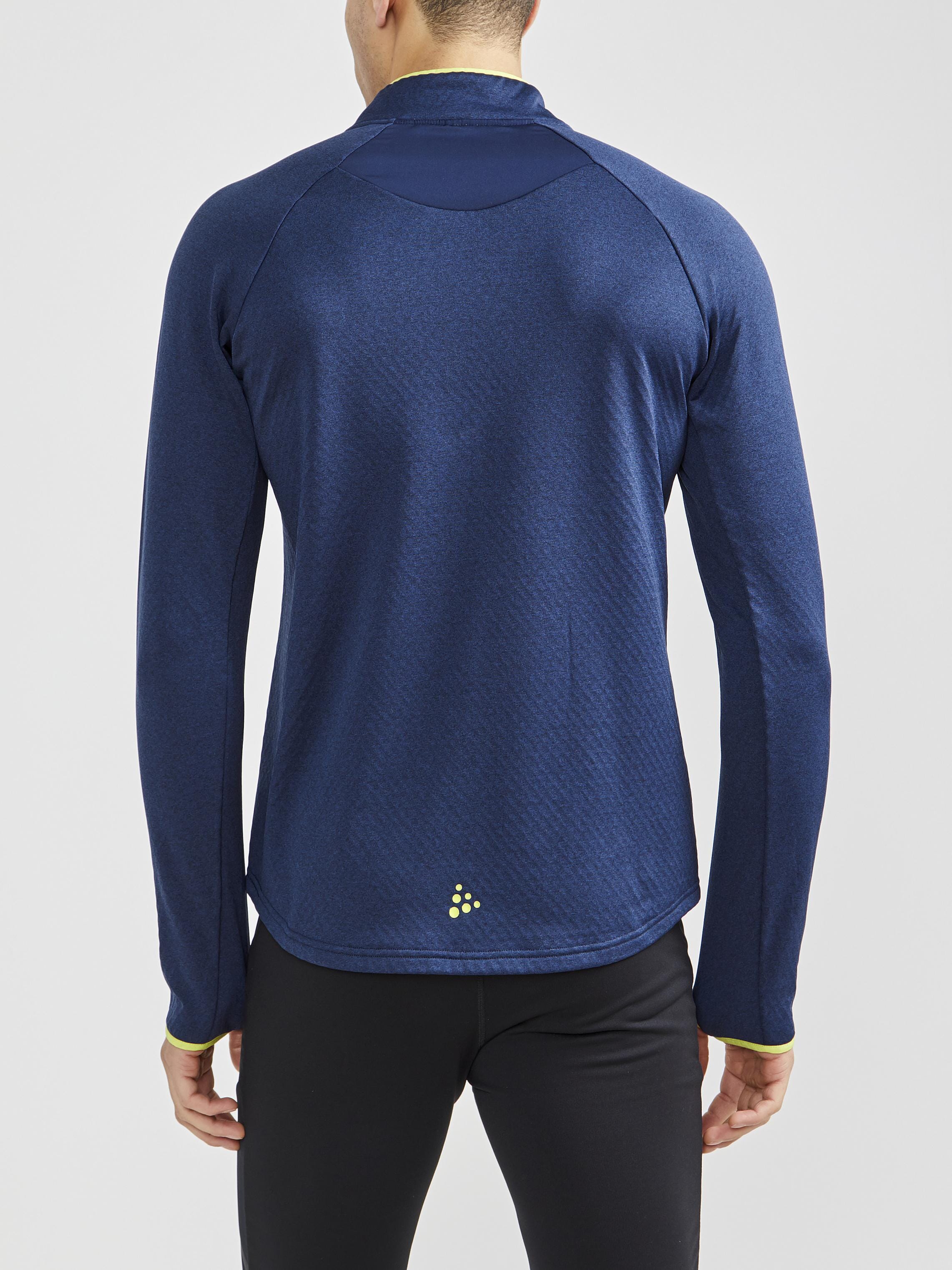 Men's Core Trim Thermal Midlayer - BLAZE MELANGE - Image 2