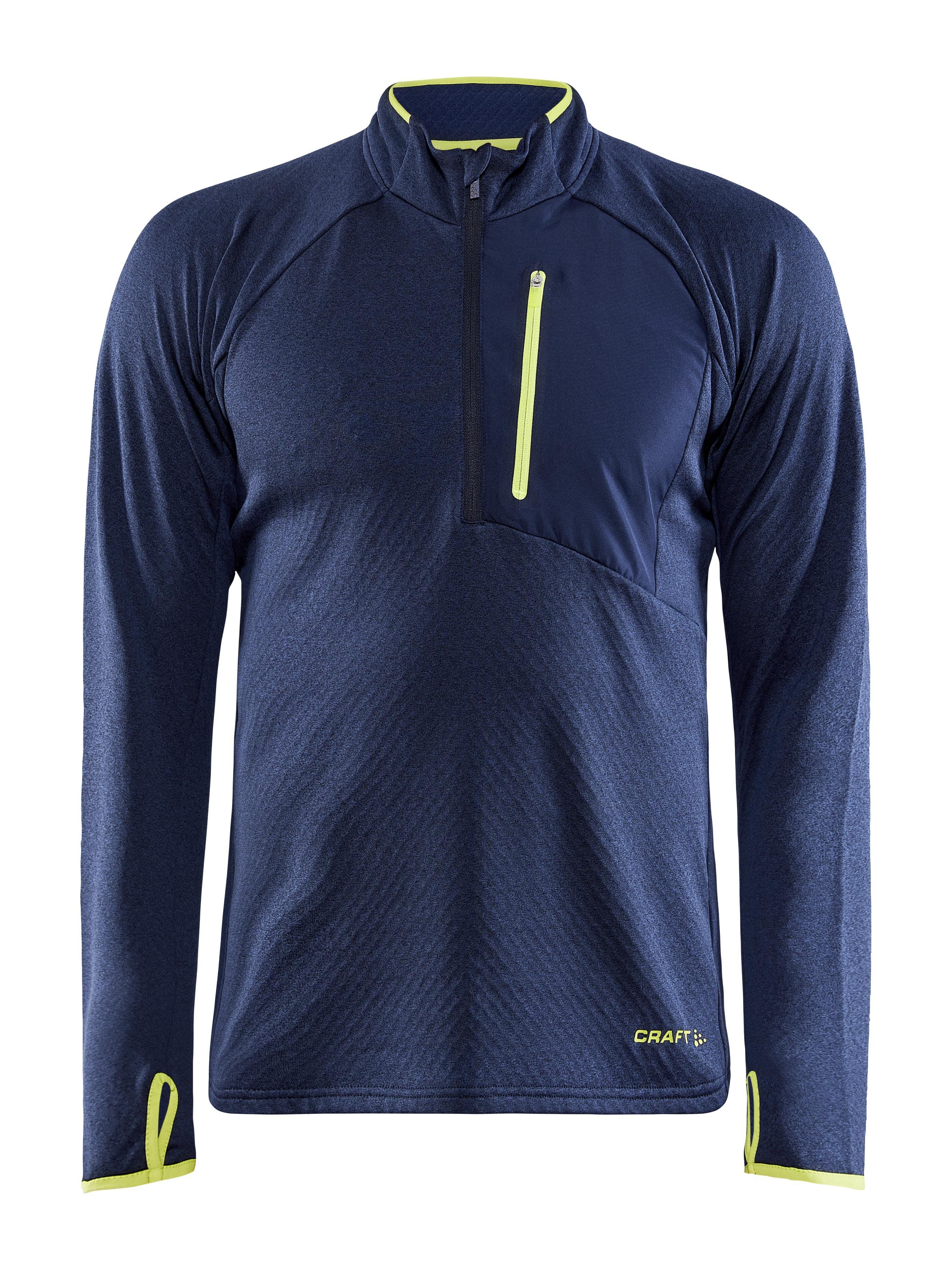 Men's Core Trim Thermal Midlayer - BLAZE MELANGE - Image 6