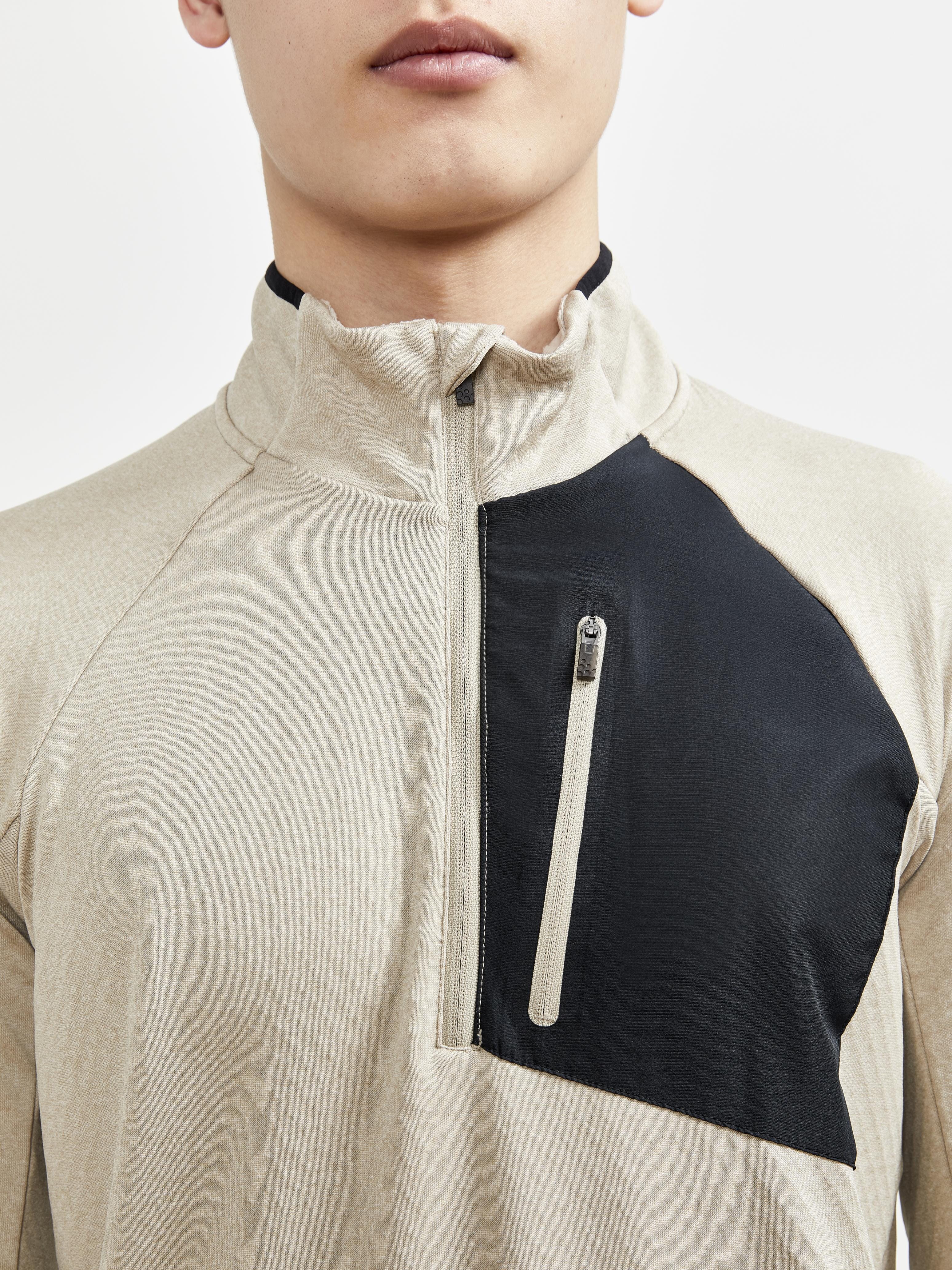 Men's Core Trim Thermal Midlayer - CROCK-MELANGE - Image 4