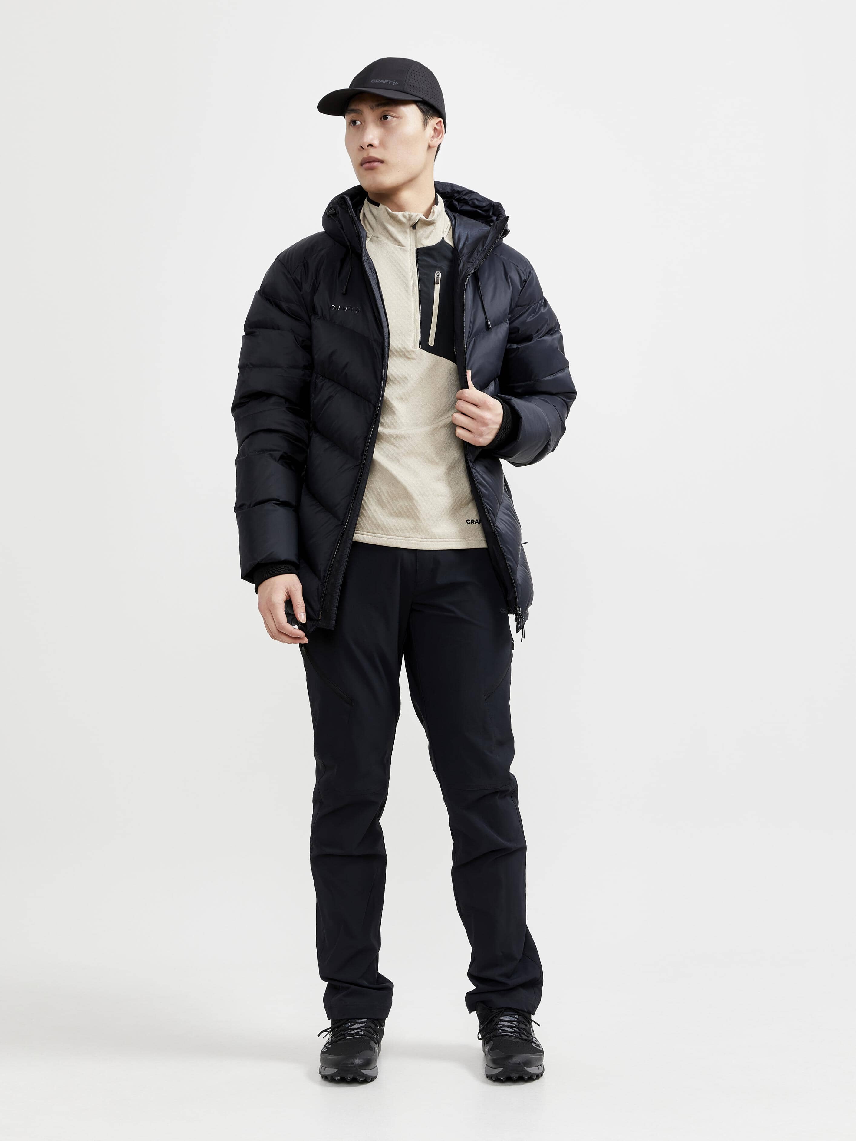 Men's Core Trim Thermal Midlayer - CROCK-MELANGE - Image 5