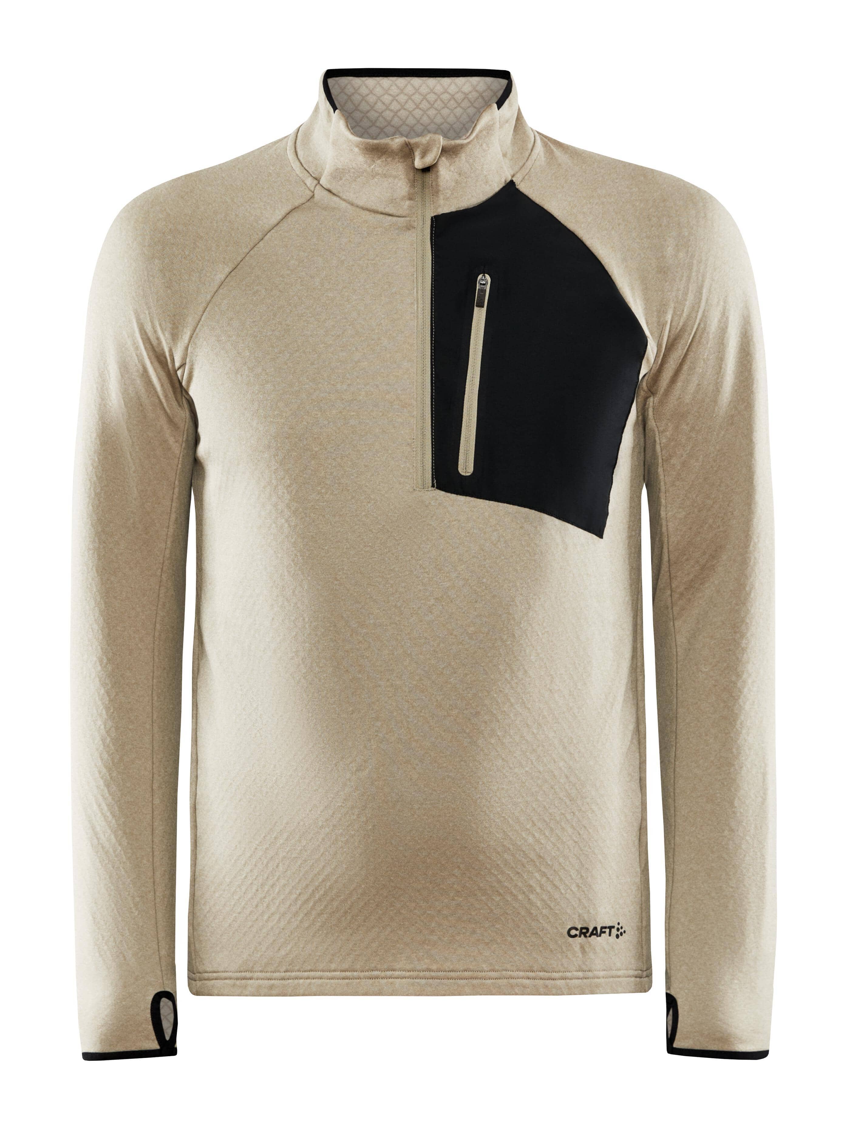 Men's Core Trim Thermal Midlayer - CROCK-MELANGE - Image 6